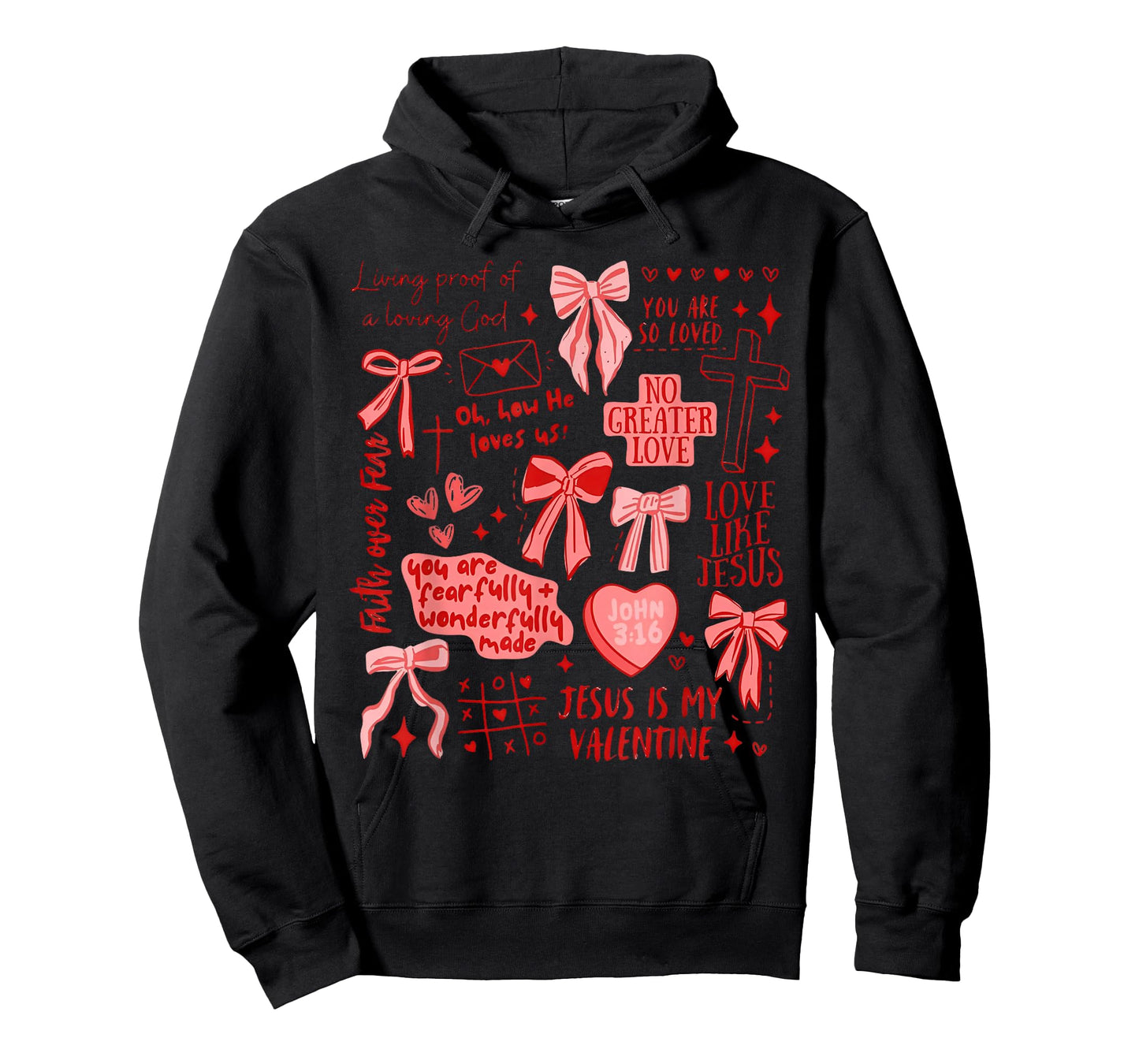 Christian Jesus is My Valentine Day Religious Heart Women T-Shirt