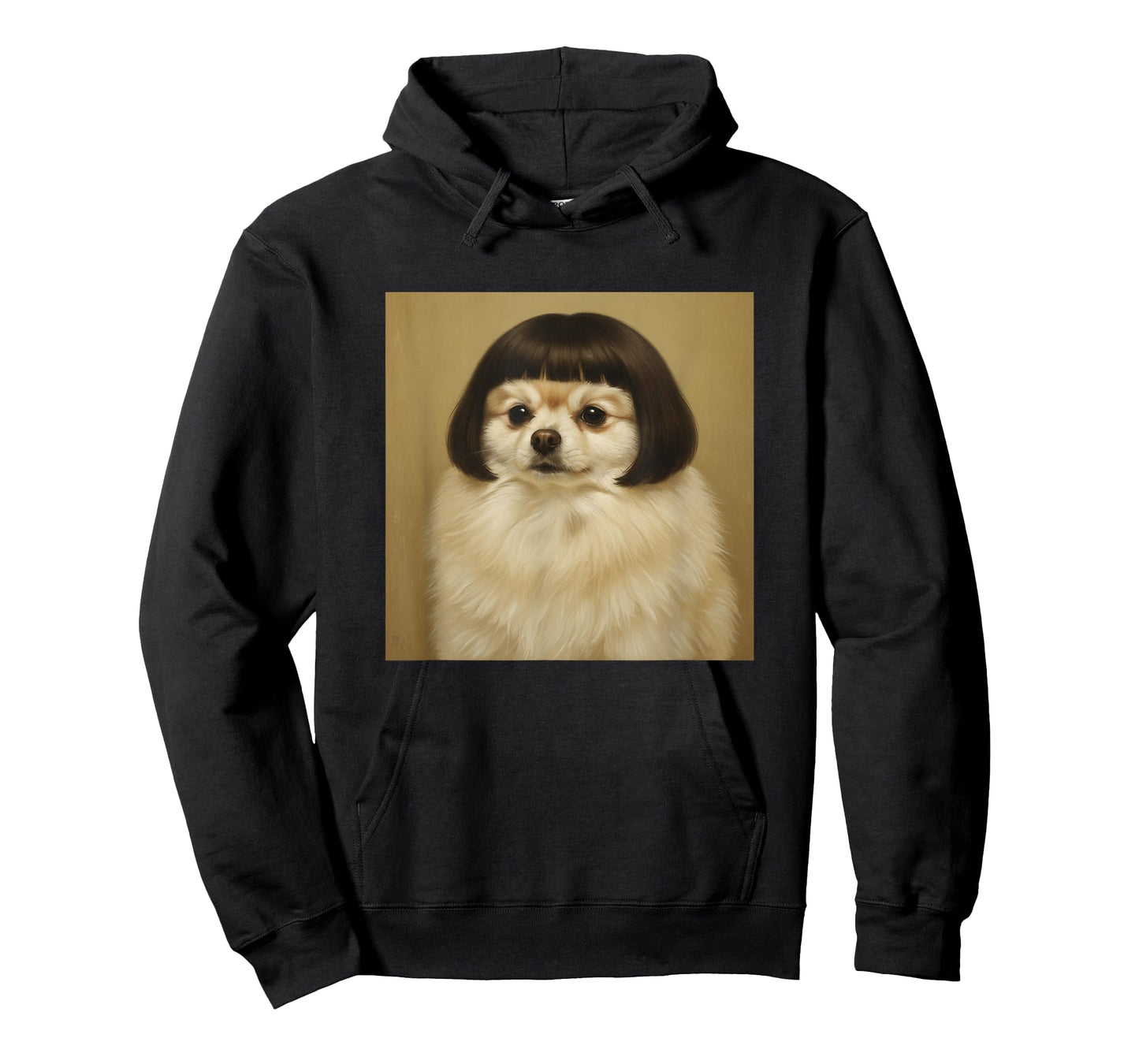 Funny Pomeranian Bob Haircut Dog Meme for Men Women Kids T-Shirt