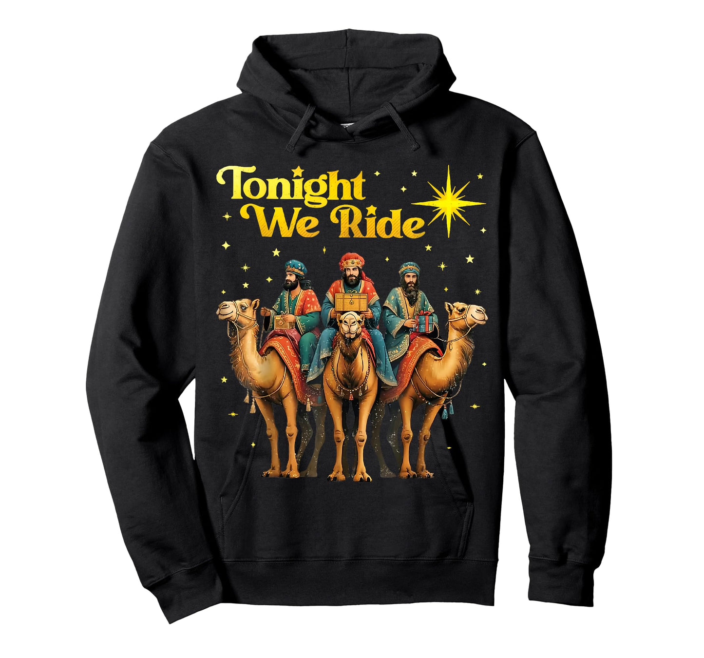 Tonight We Ride Three Wise Men Christmas Nativity T-Shirt
