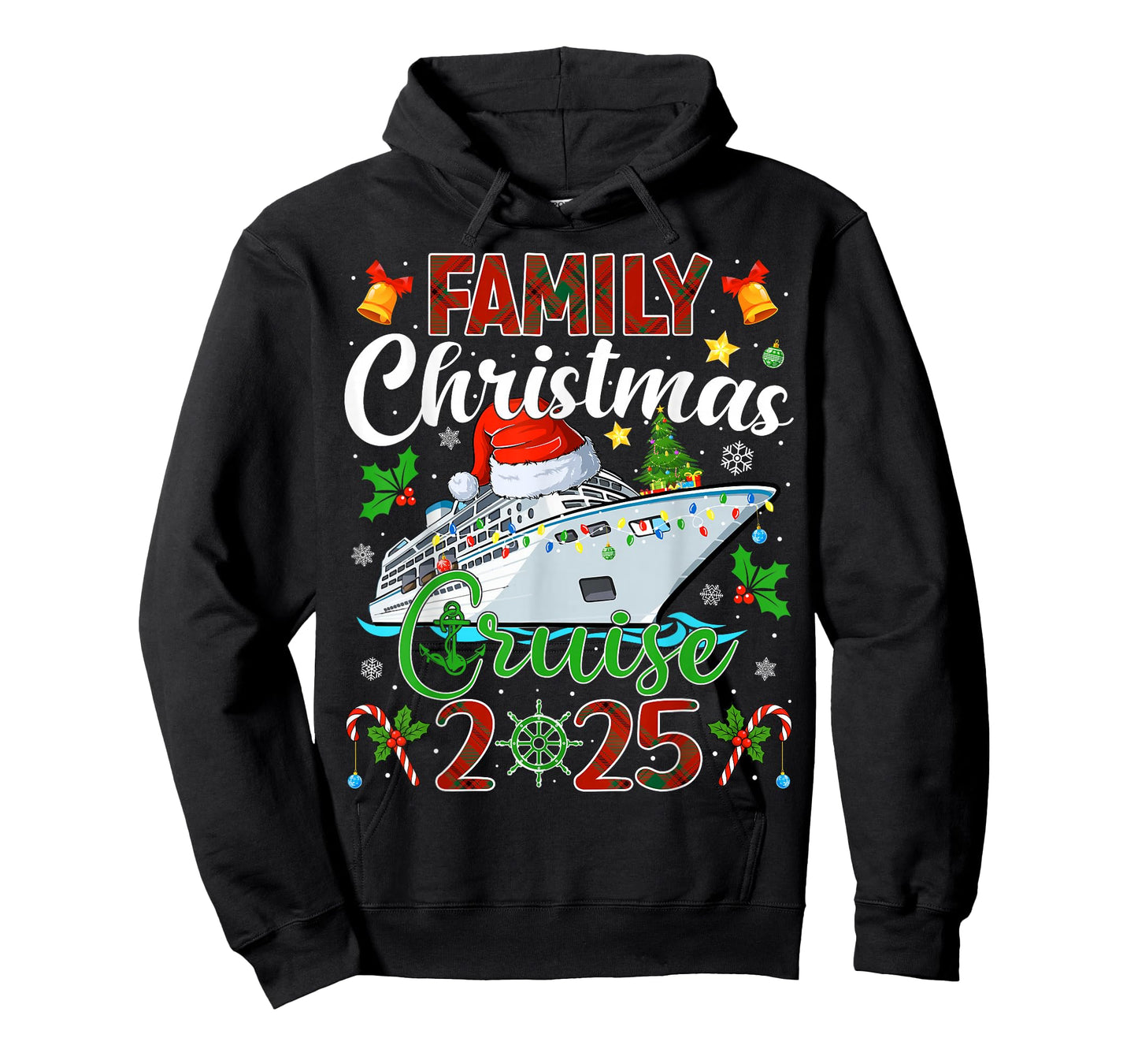 Merry Cruisemas Cruise Matching Family Christmas Cruise 2025 T-Shirt