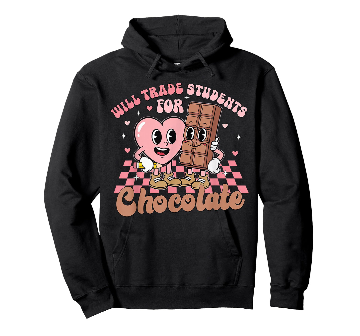 Will Trade Students for Chocolate Teacher Valentines Day T-Shirt