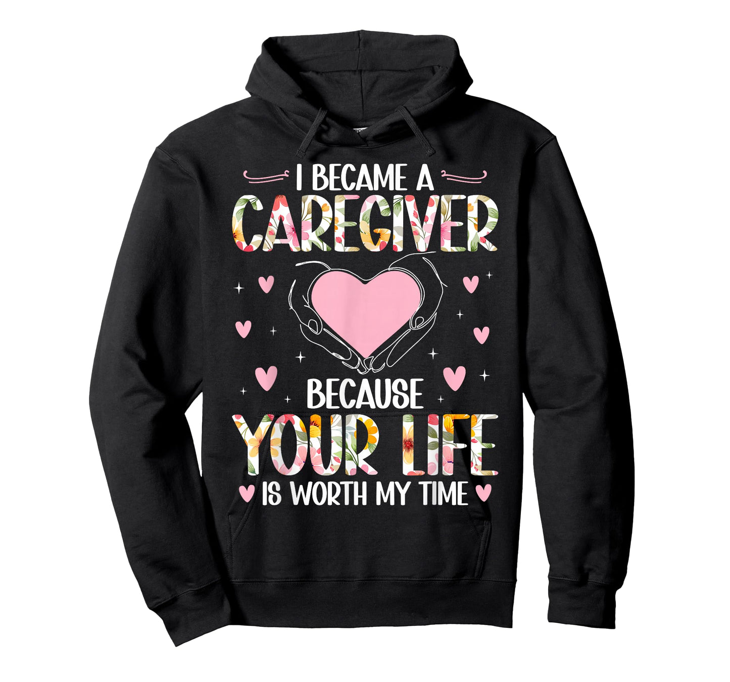I Became A Caregiver Caregiving Caregivers T-Shirt