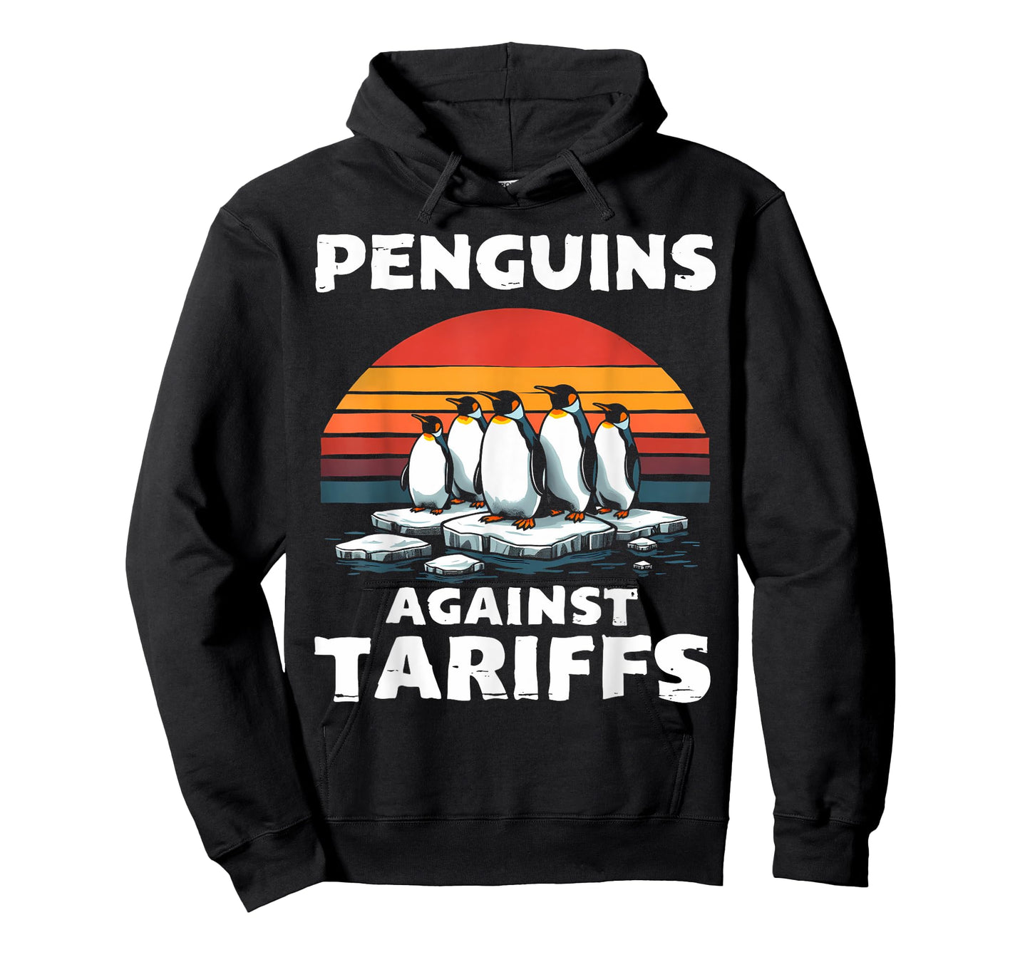 Penguins Against Tariffs T-Shirt
