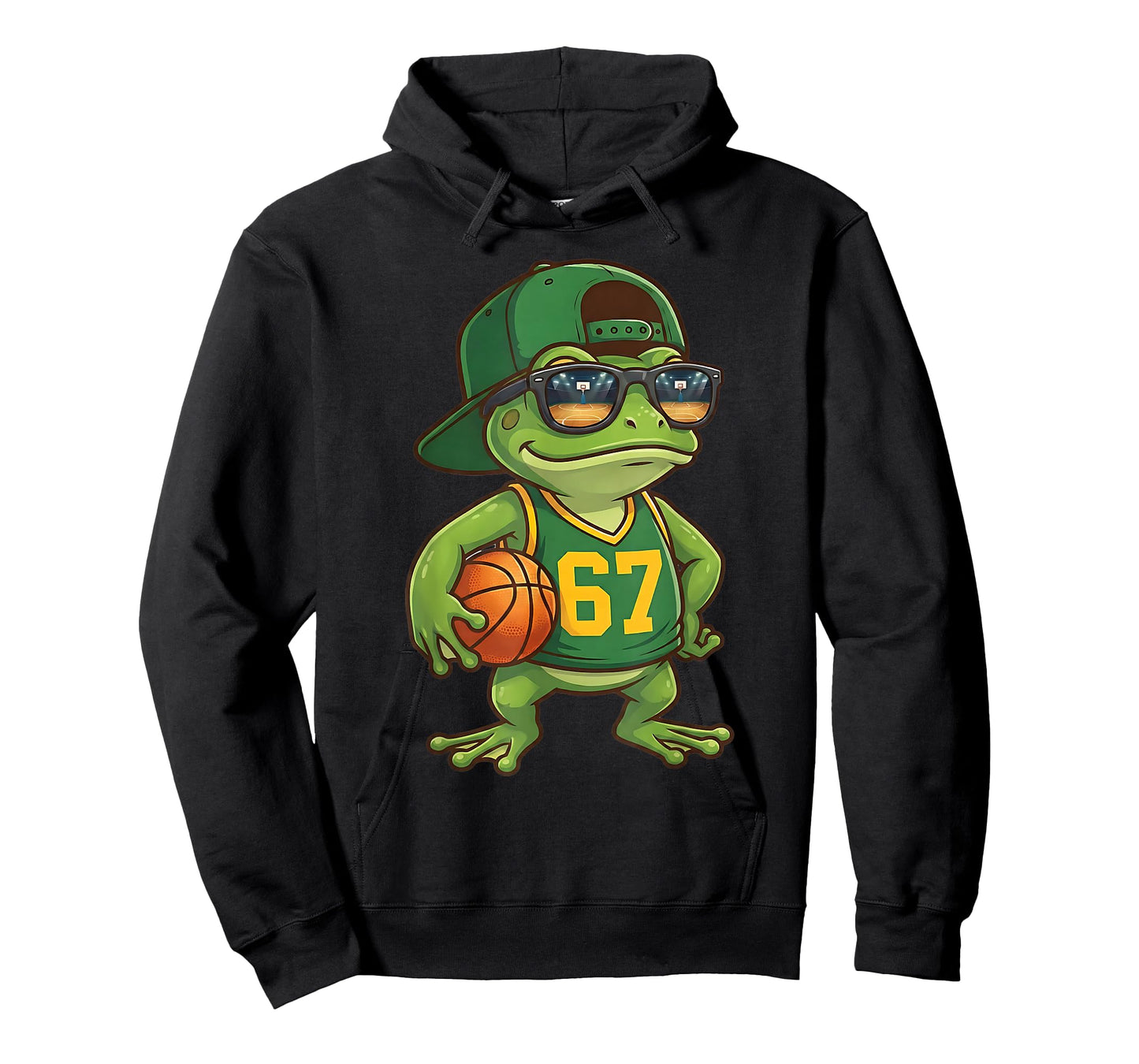 Frog Basketball 67 Gen Alpha Slang Sports Men Boys Kids T-Shirt