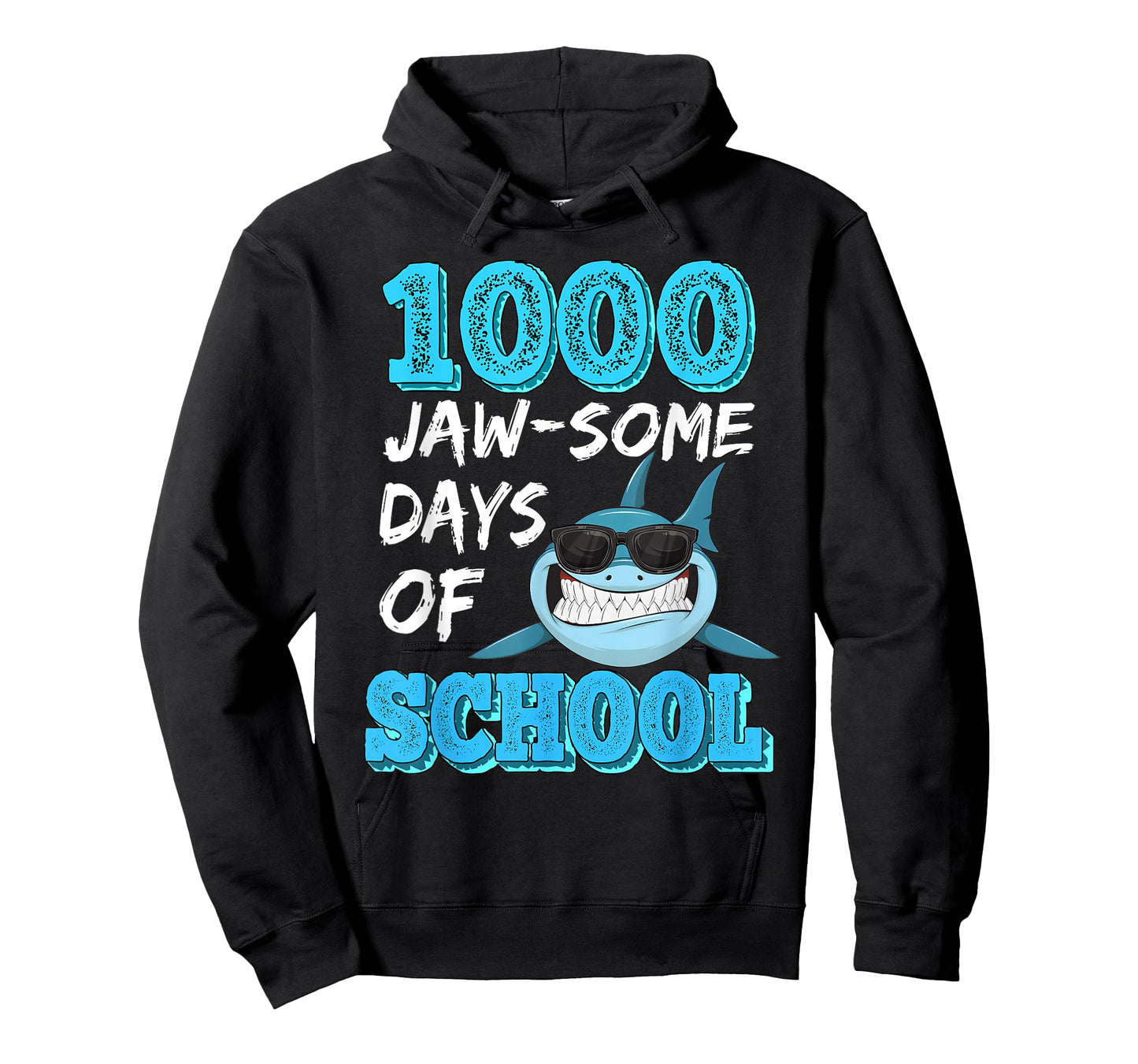 1000 Jawsome Days of School 100th Day of School 5th Grade T-Shirt