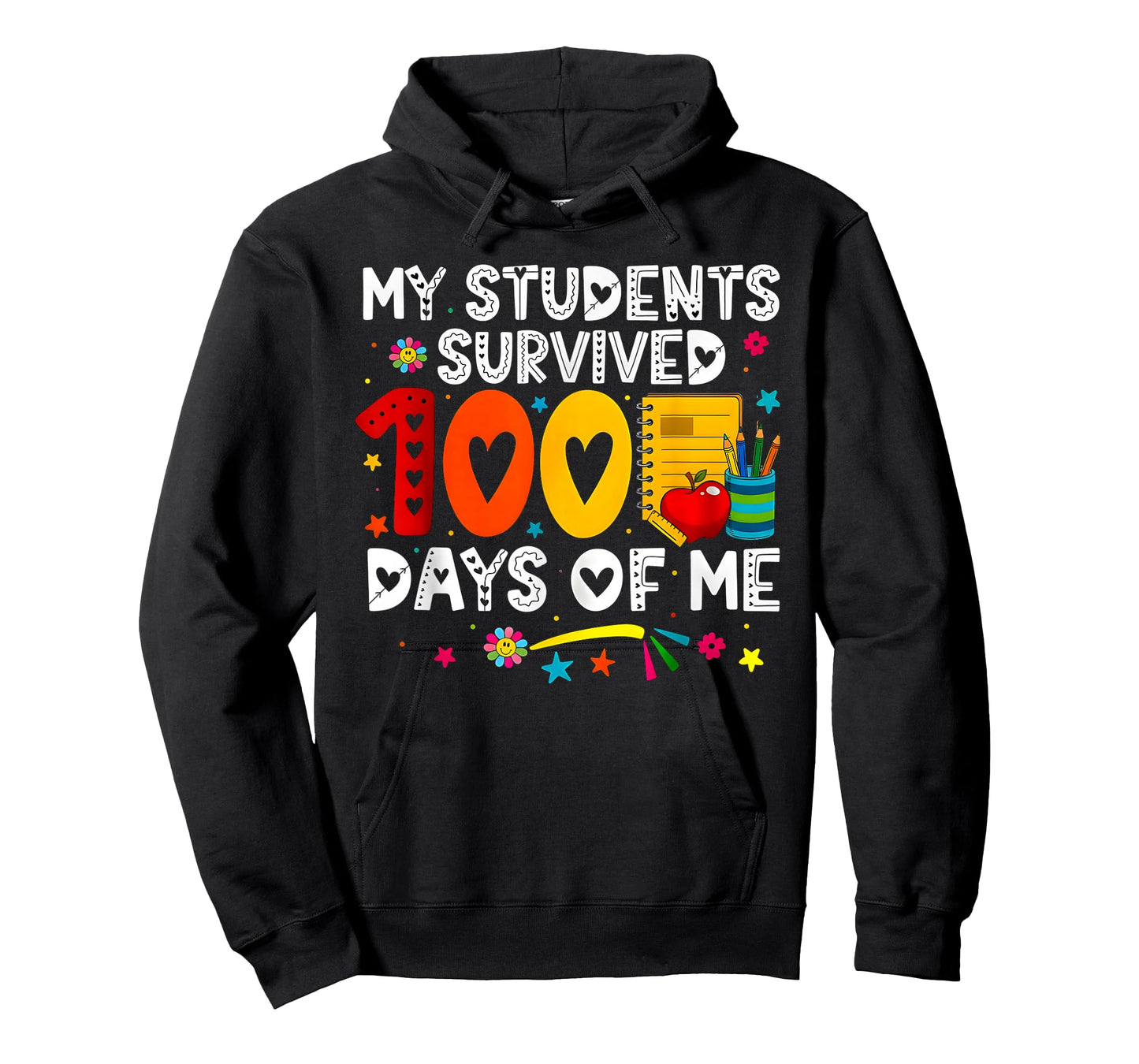 My Students Survived 100 Days of Me School Teacher Funny T-Shirt