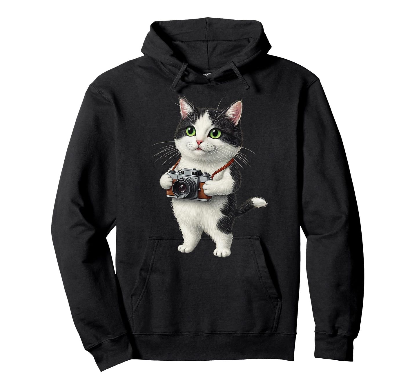 Cat Photographer Funny Cat with Camera Photography Kitten T-Shirt