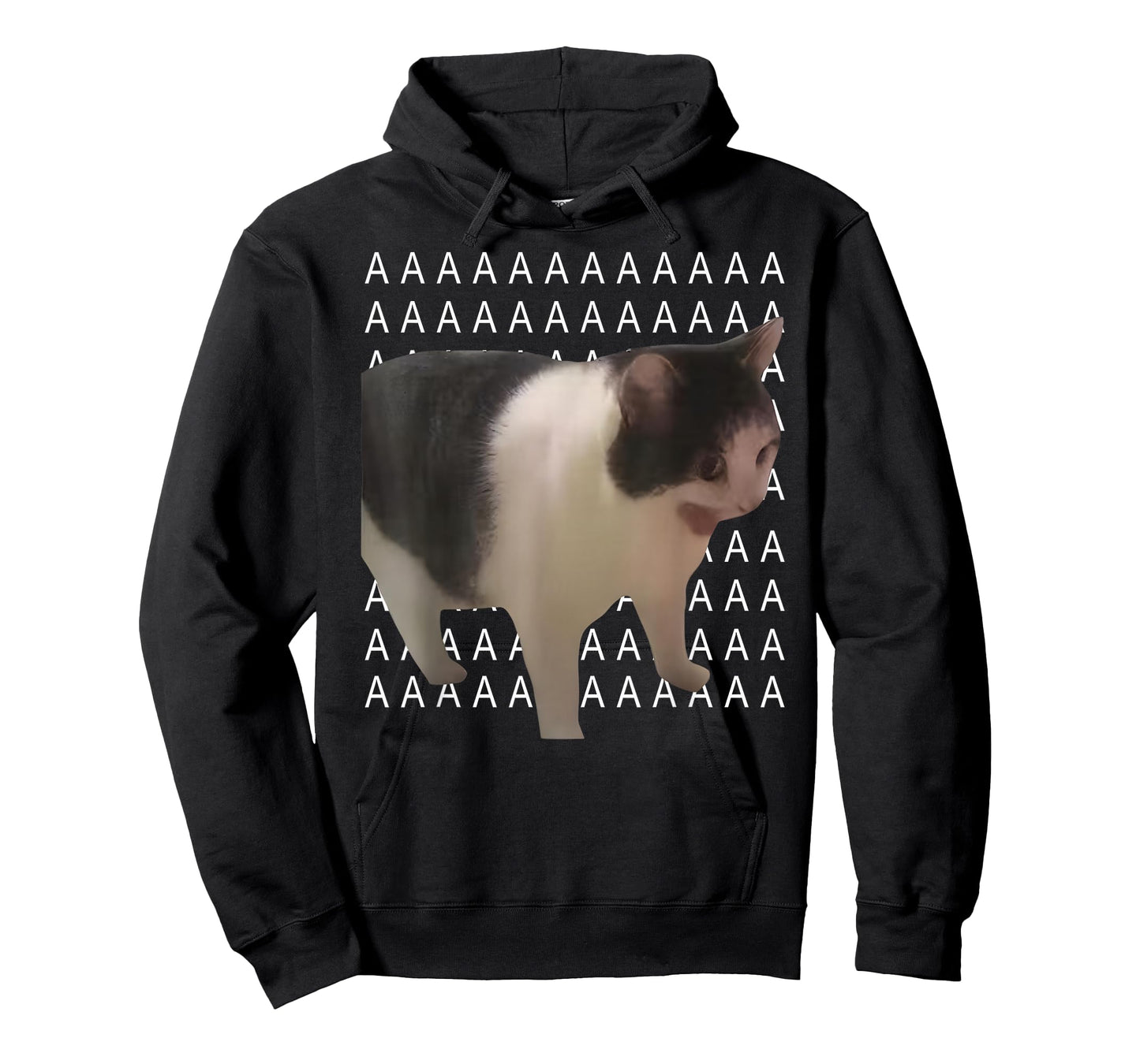Funny Cat Shout Aaaaaaaaa Funny Cursed Internet Trendy Meme T-Shirt