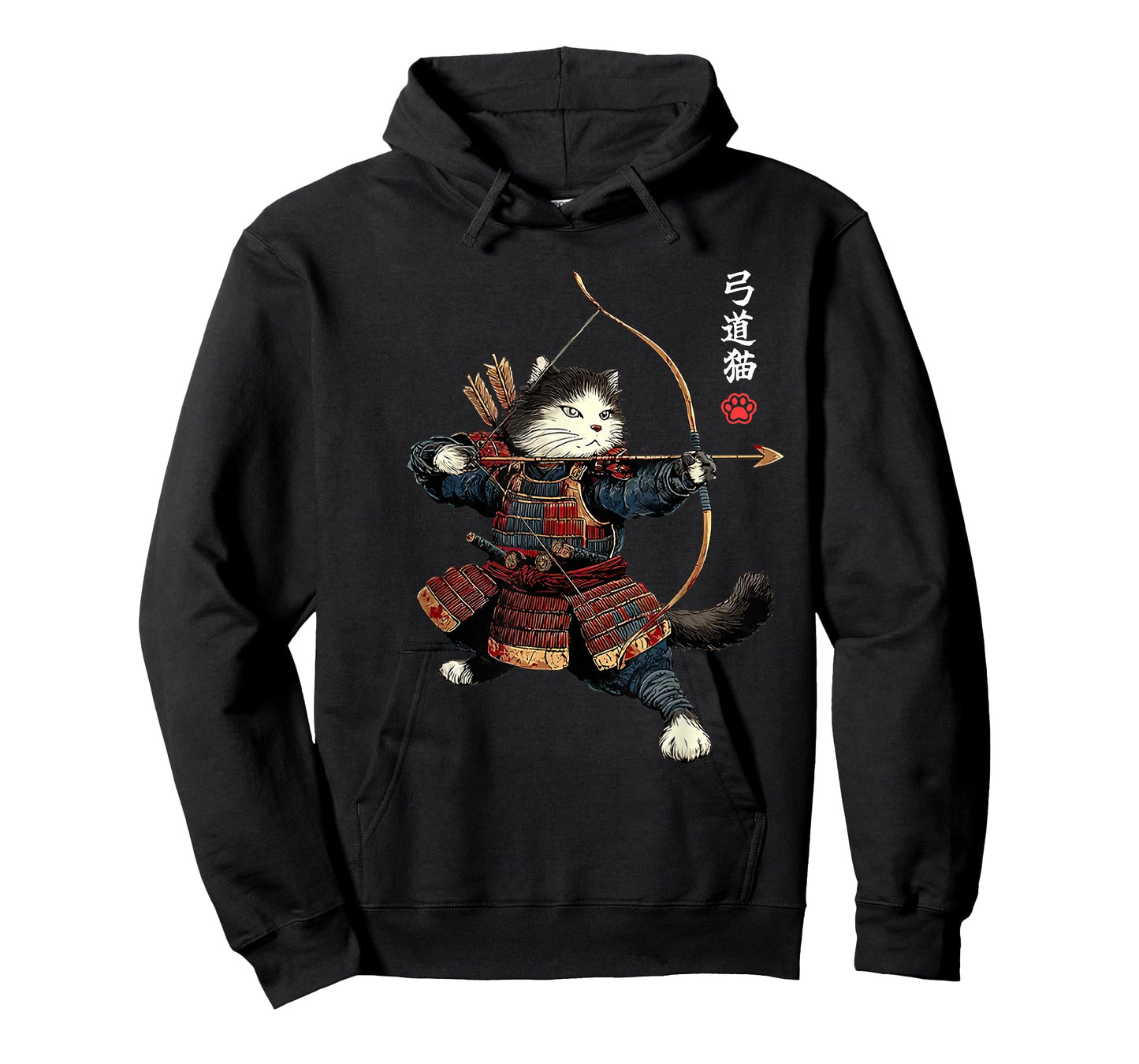 Kyudo Samurai cat T-Shirt