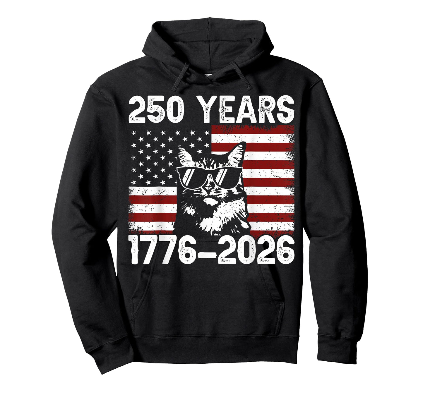 250 Years American 1776 2026 250th USA Patriotic 4th of July T-Shirt