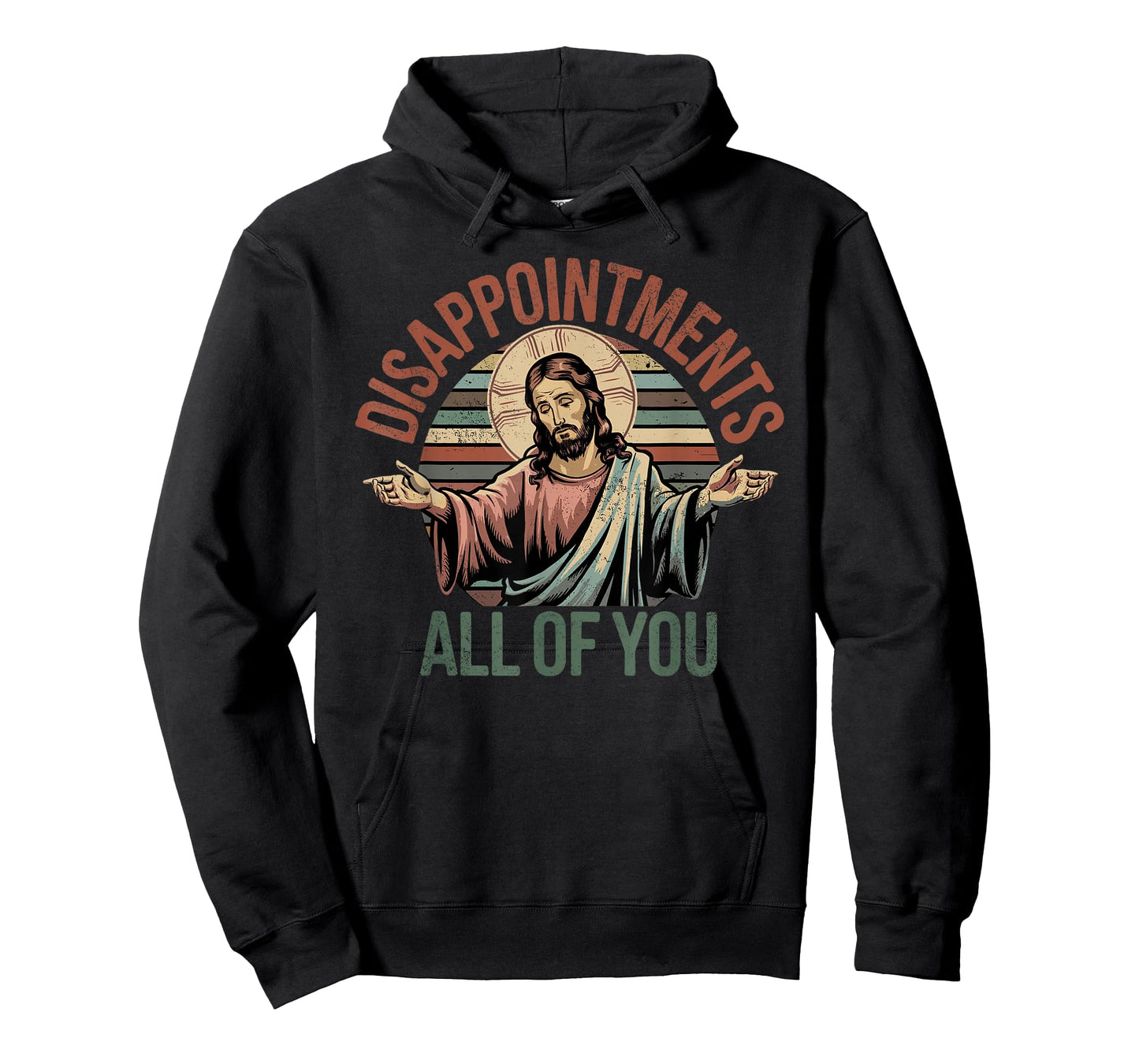 Vintage Disappointments Sarcastic All of You Christian Jesus T-Shirt