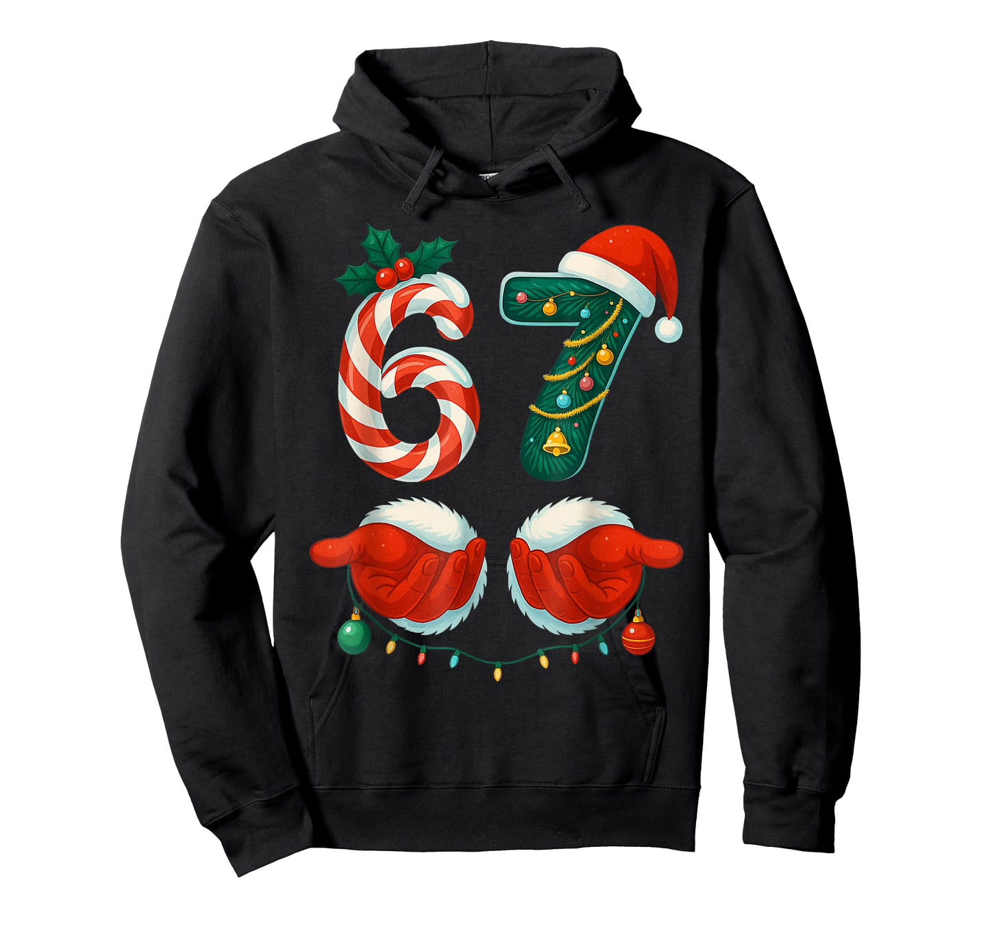 67 Six Seven Couple Pajamas Christmas for Men Women Kids T-Shirt