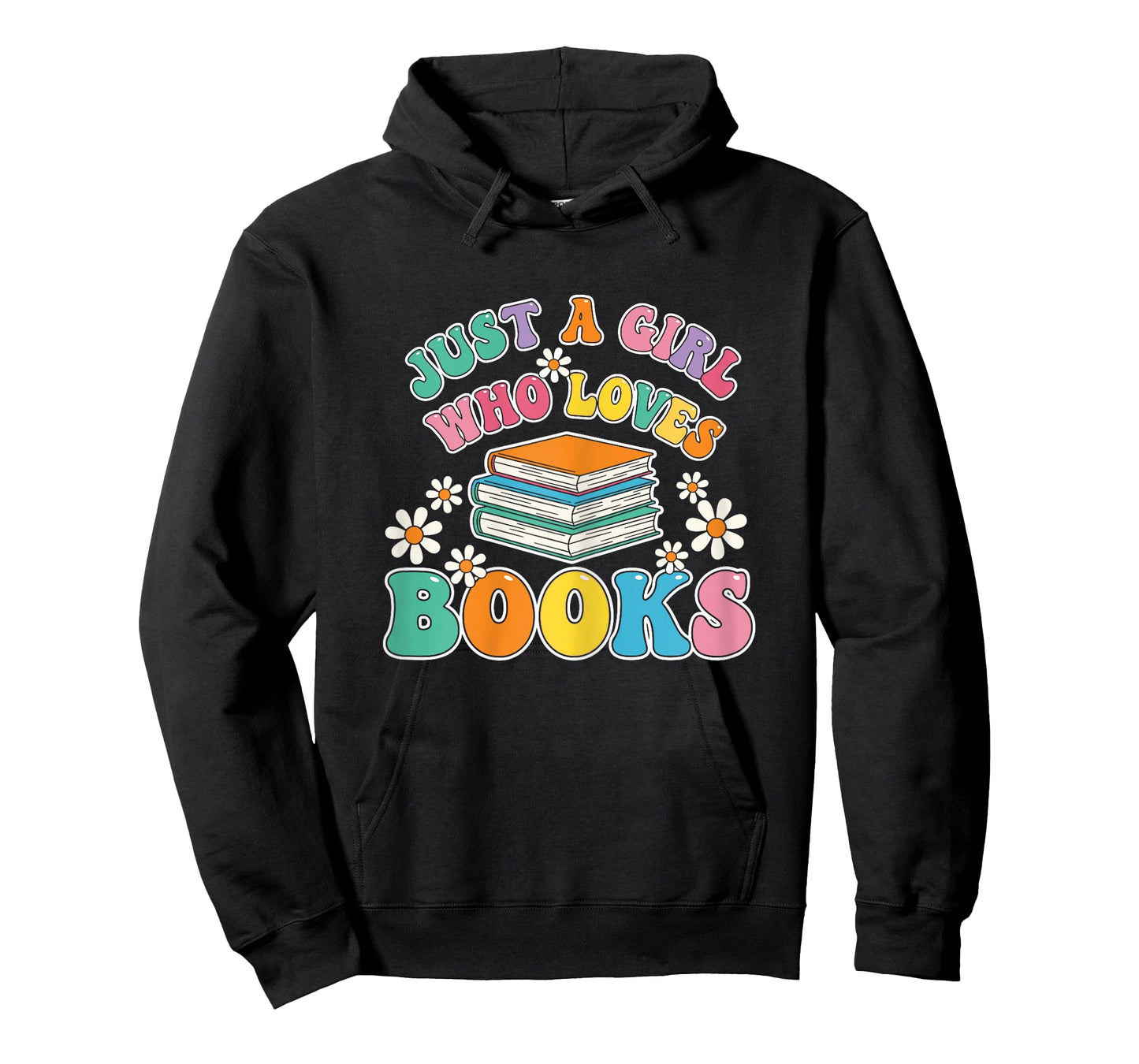 Just a Girl Who Loves Books Pajamas Shirt Reading Book Lover T-Shirt