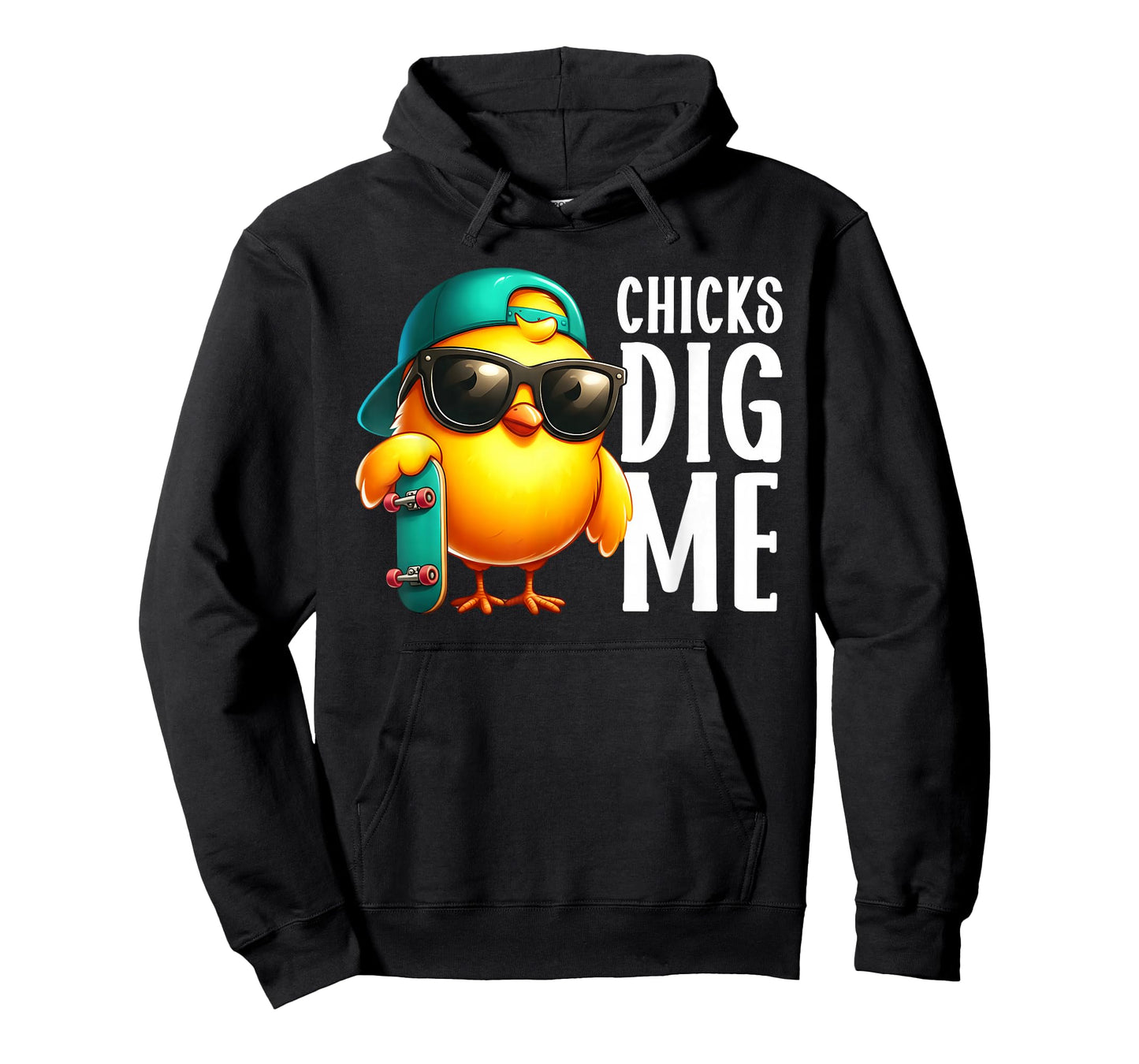 Chicks Dig Me Easter Toddler Boys Men Happy Easter Funny T-Shirt