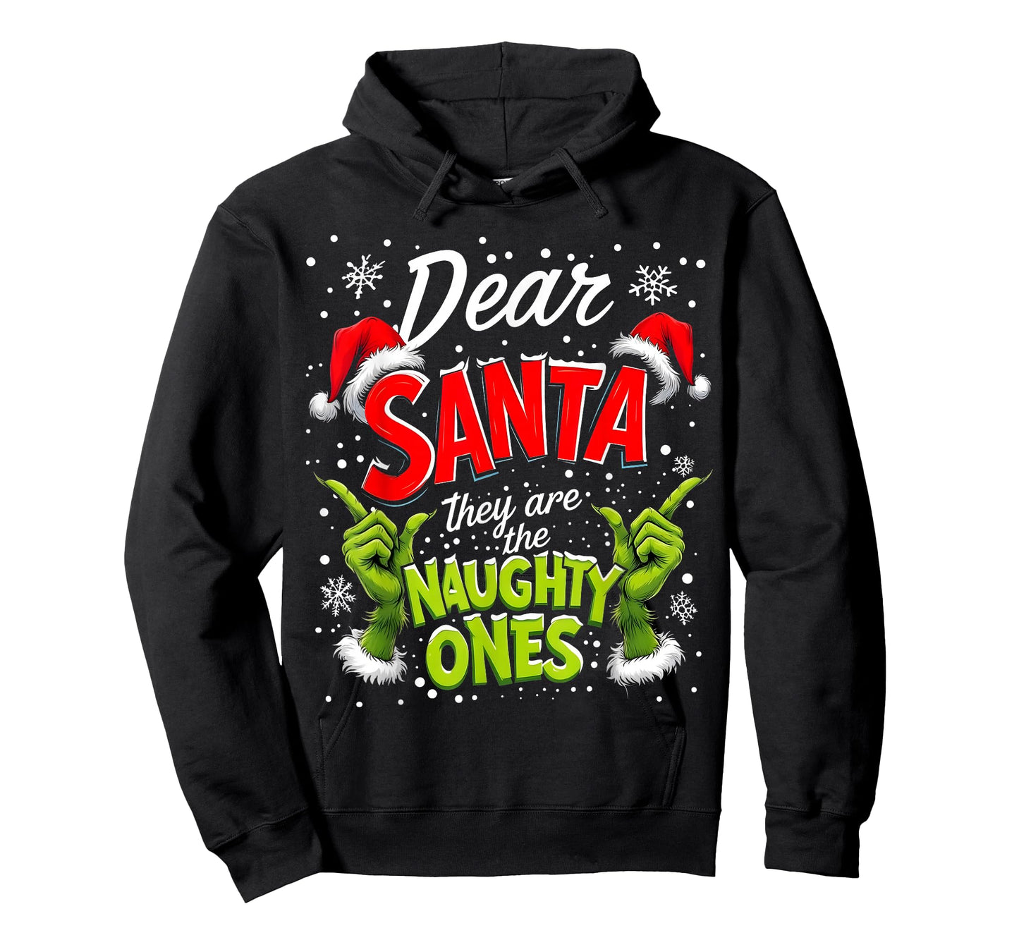 Dear Santa They are The Naughty Ones Christmas T-Shirt
