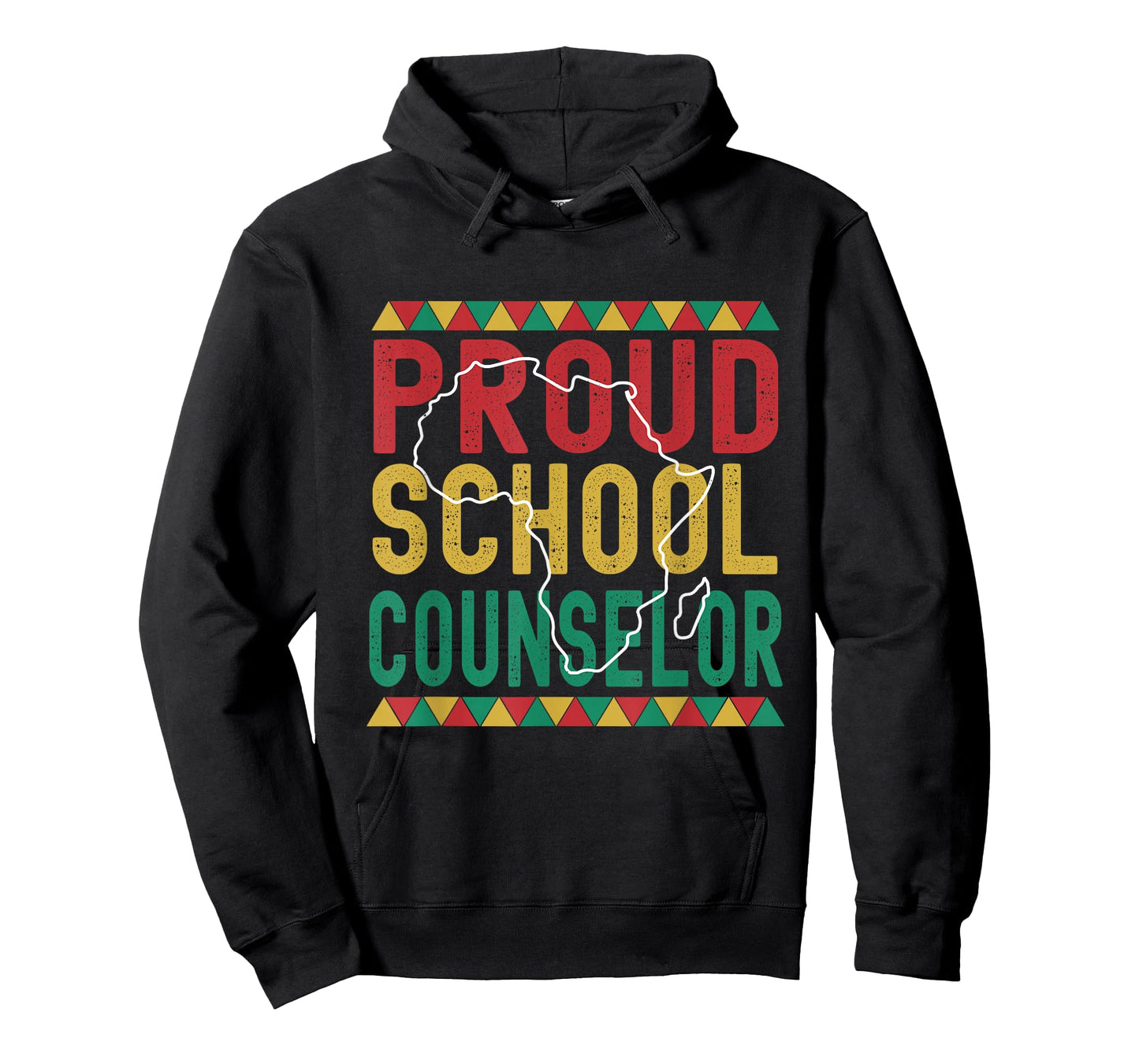 Proud School Counselor Pride Black History Month Historical T-Shirt