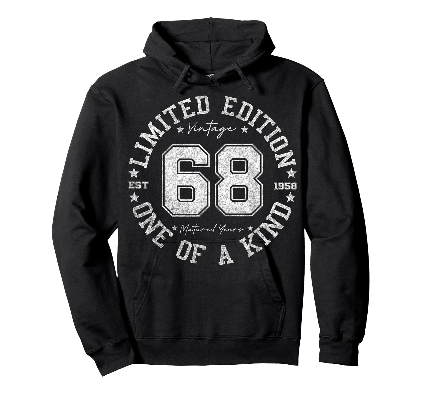 68 Year Old Gifts Vintage 1958 Limited Edition 68th Birthday T-Shirt