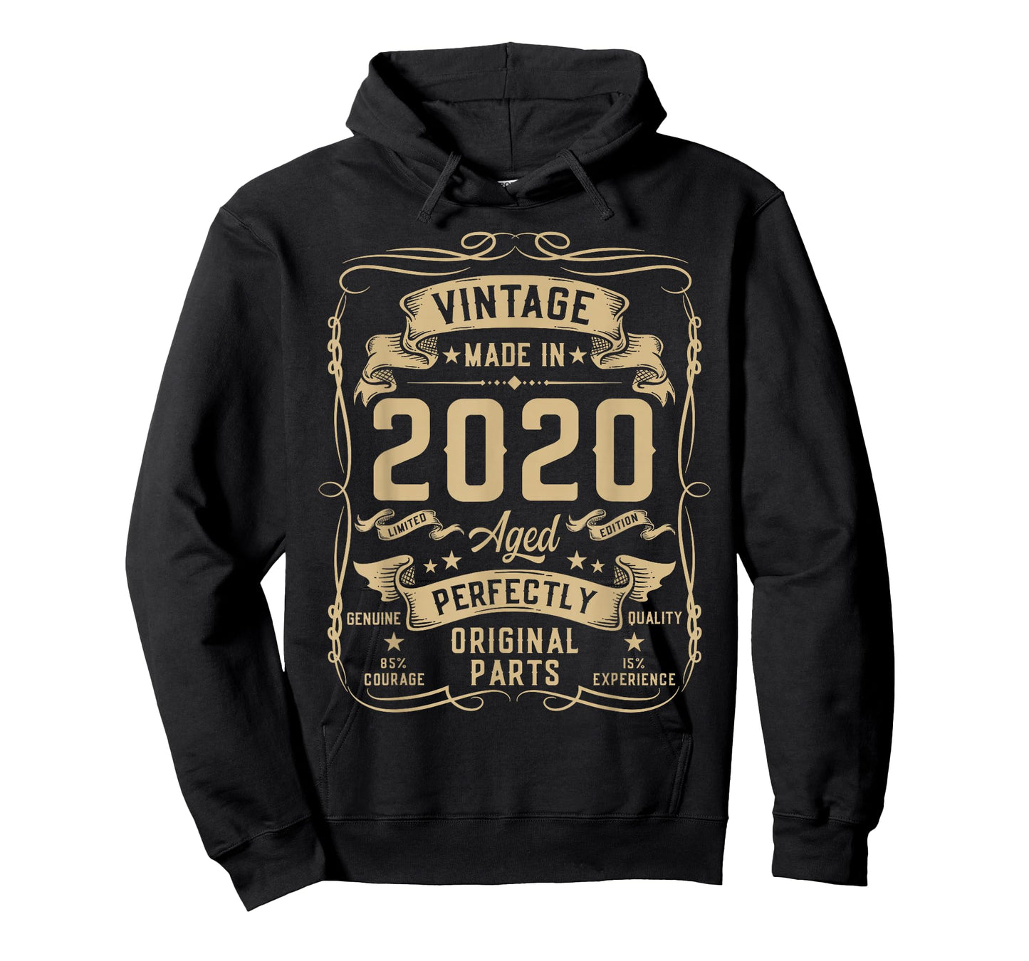 Vintage 2020 6yr 6th Birthday Gifts Boys Girls 6 Year Old T-Shirt