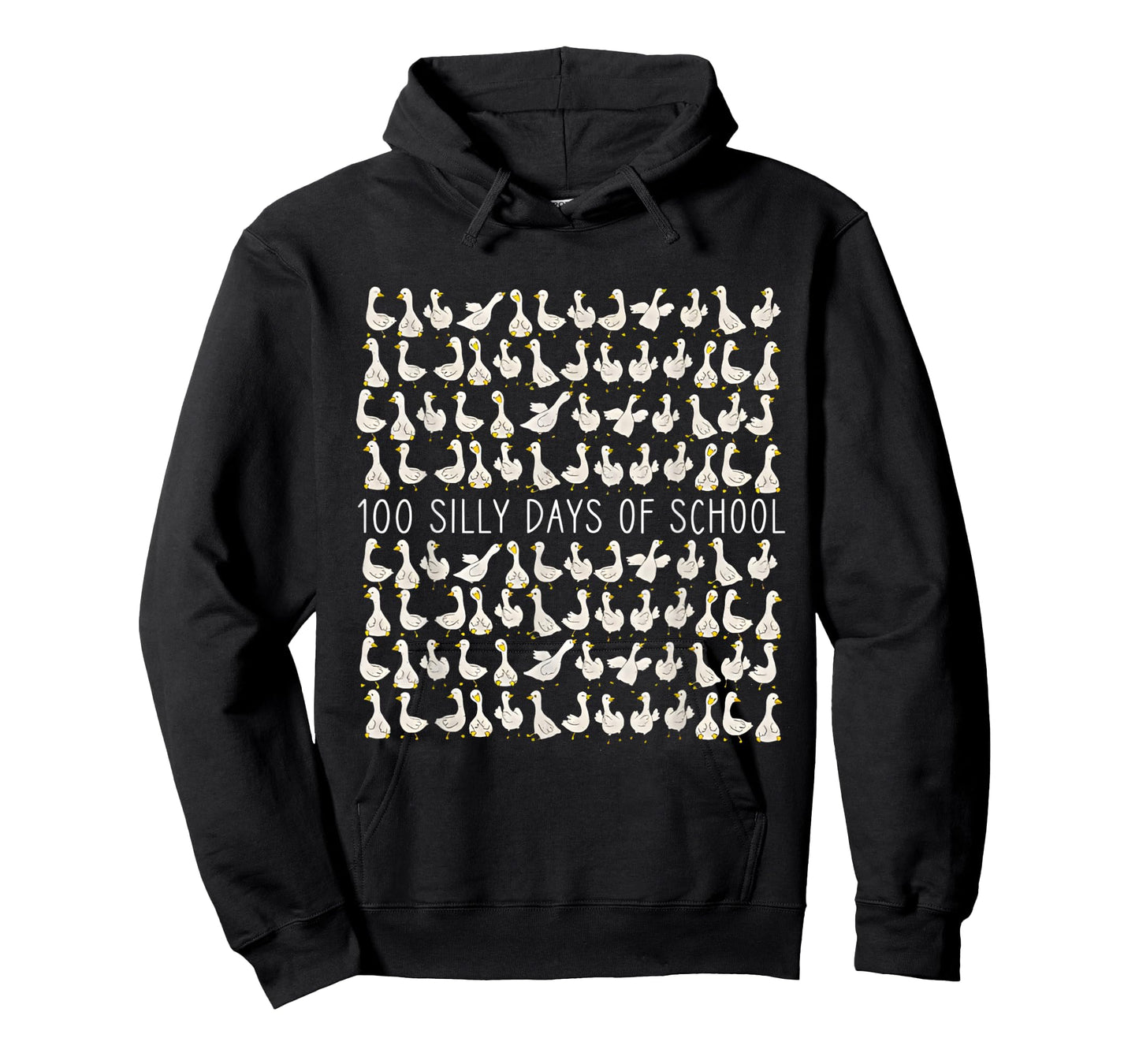 100 Days of Silly Gooses Funny 100th Day of School Teacher T-Shirt