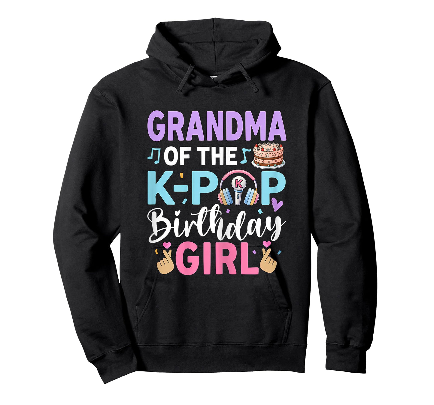 Grandma of The K-Pop Birthday Girl T-Shirt