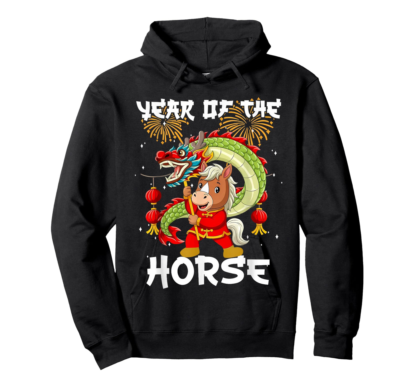 Year of The Horse Chinese New Year 2026 Lion Dance Lover Kid T-Shirt