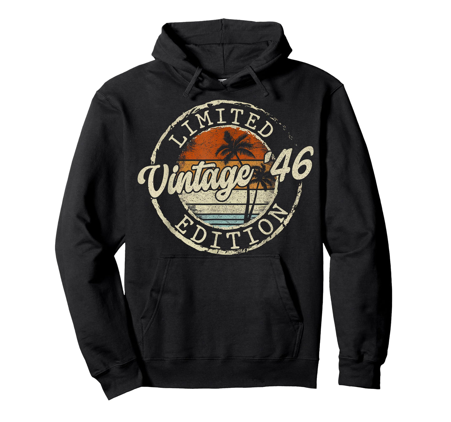 80th Birthday Vintage 1946 Limited Edition 80 Year Old Men T-Shirt