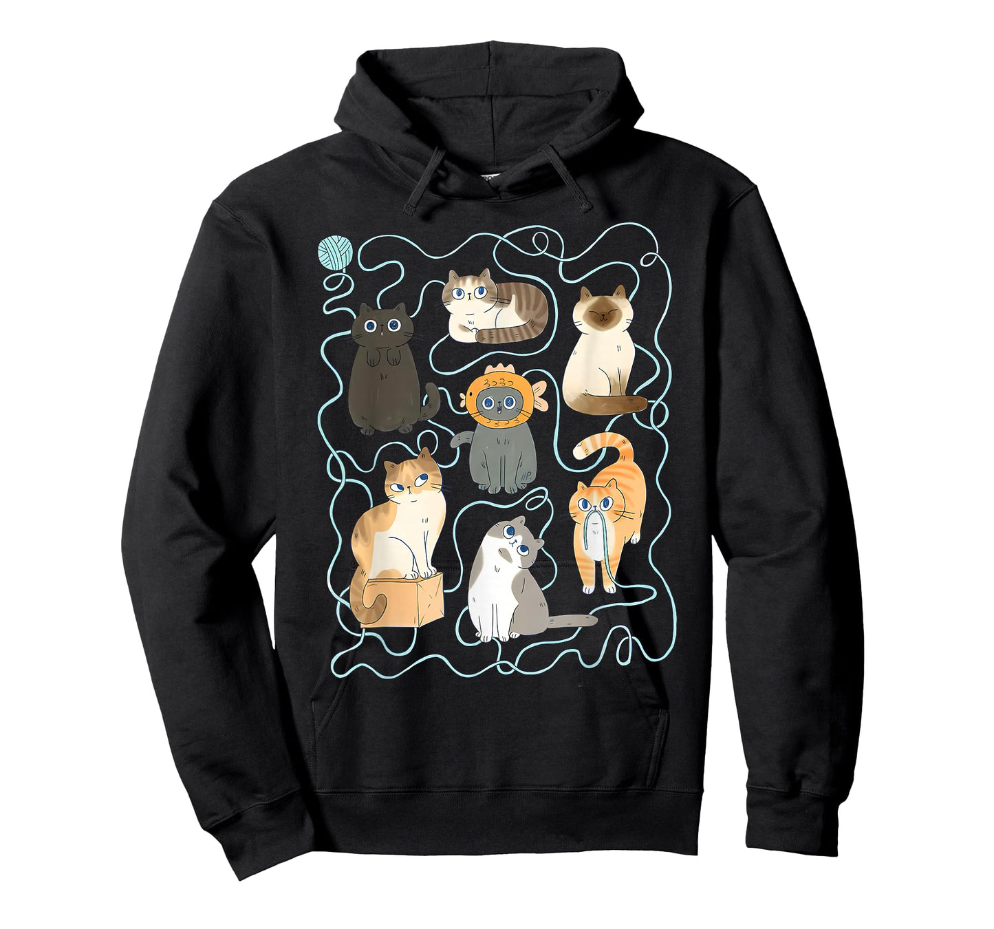 Cute Kittens with Crochet Knitters Crocheter Crocheting T-Shirt