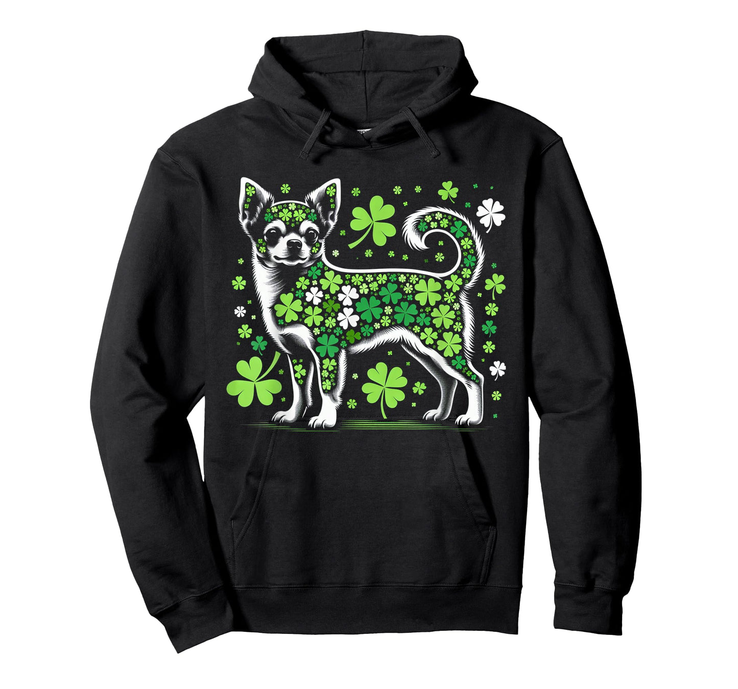 St Patricks Day Dog Themed Women Men Chihuahua Lover T-Shirt