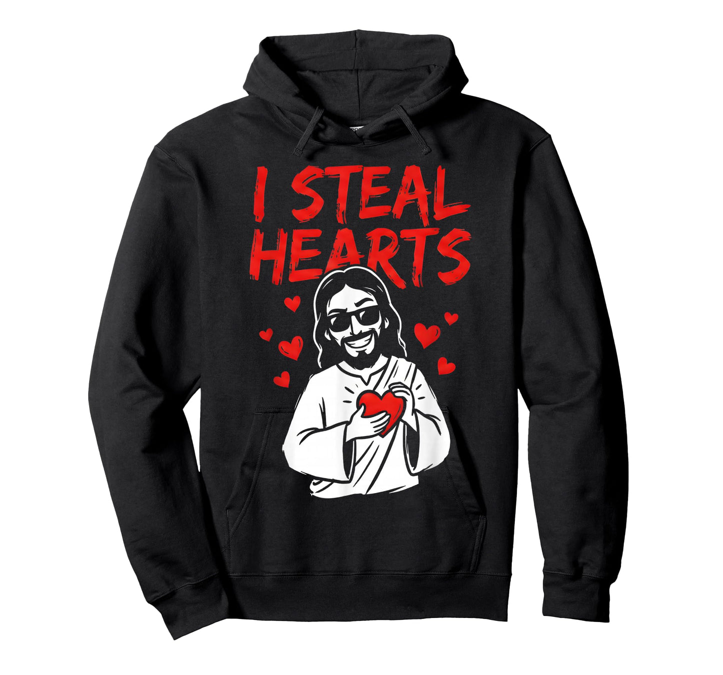 I Steal Hearts Jesus Valentines Day Christian Love Religious T-Shirt