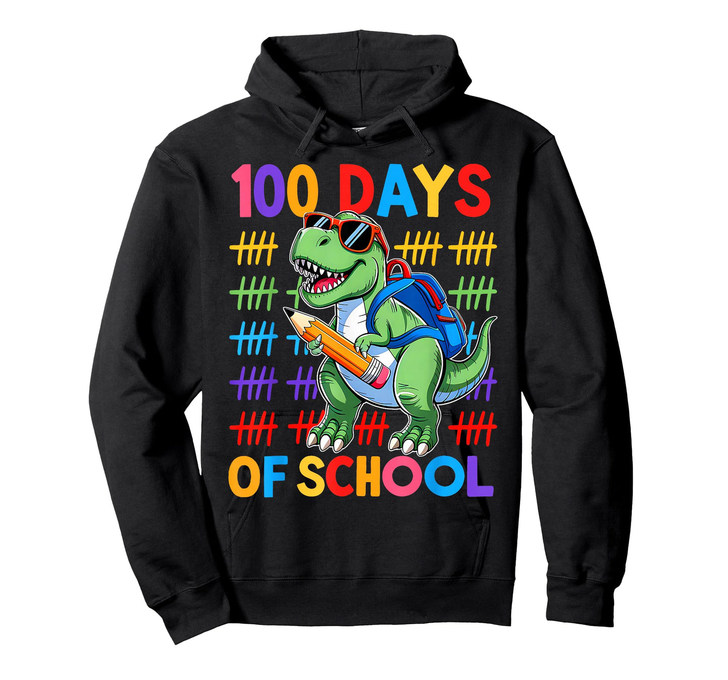 100 Days of School Dinosaur Boys 100 Days Smarter 100th Day T-Shirt