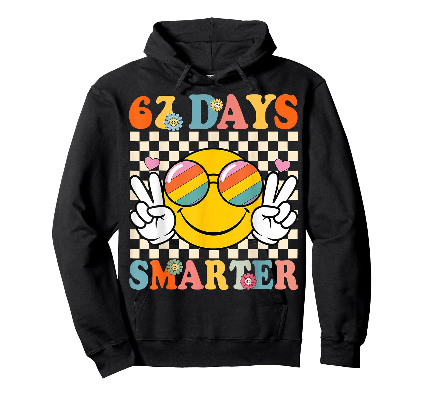 Retro 67 Days Smarter 67 Days of School Groovy Teacher Boy T-Shirt