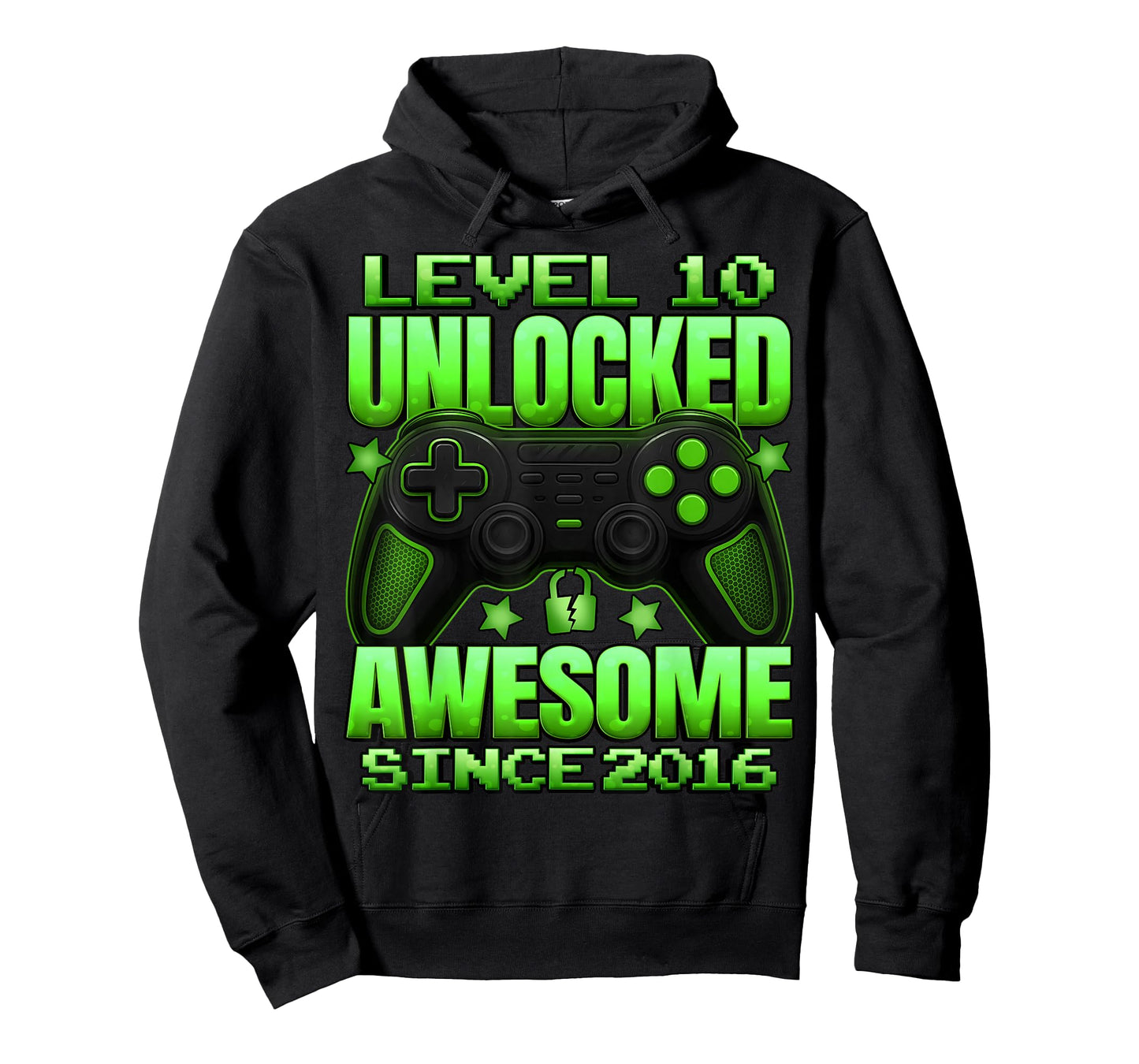 Level 10 Unlocked 10 Year Old Gifts Boys 10th Birthday Boy T-Shirt