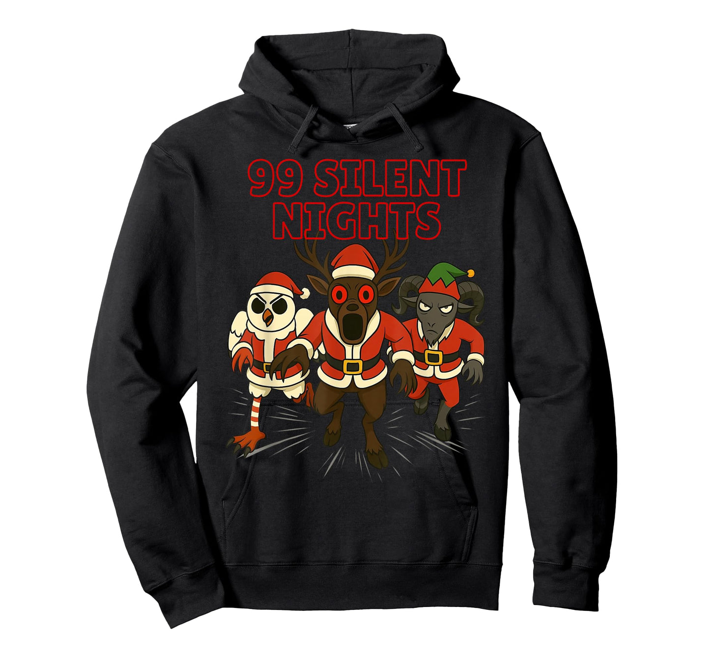 99 Silent Nights in The Forest Christmas Holiday for Gamers T-Shirt