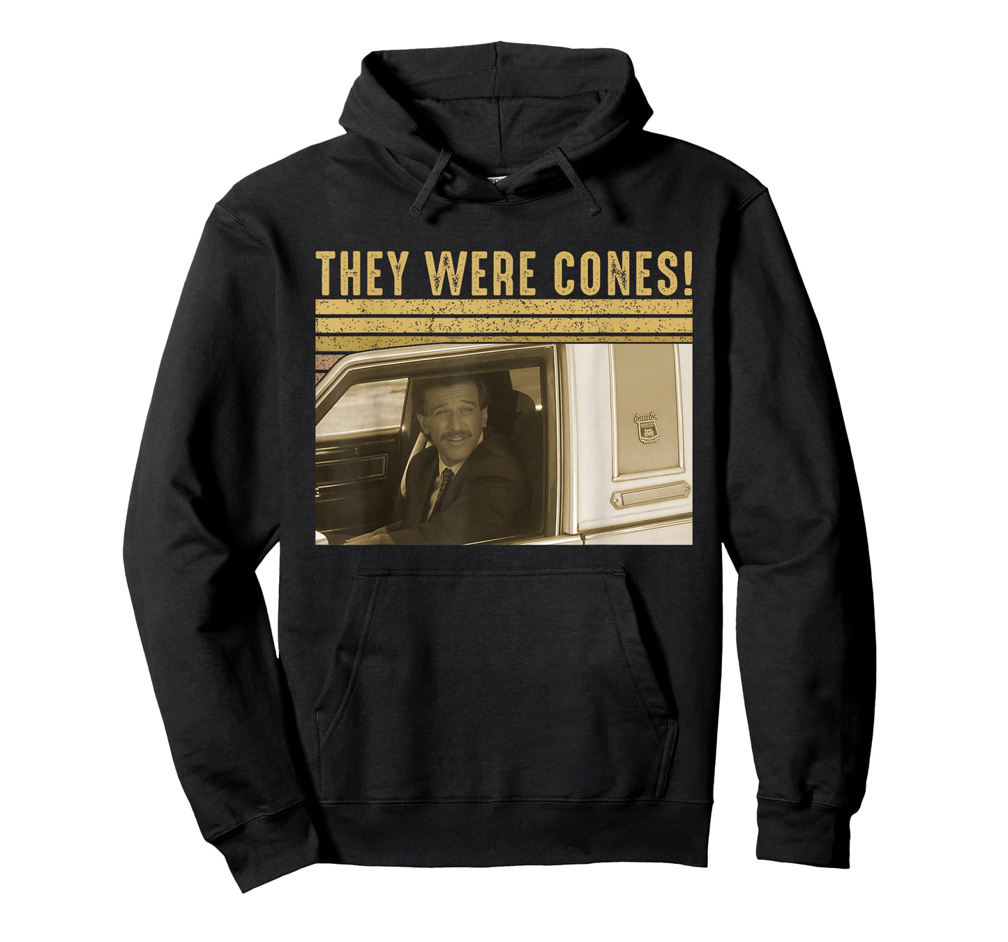 They were Cones Retro Funny Quote Vintage Car T-Shirt