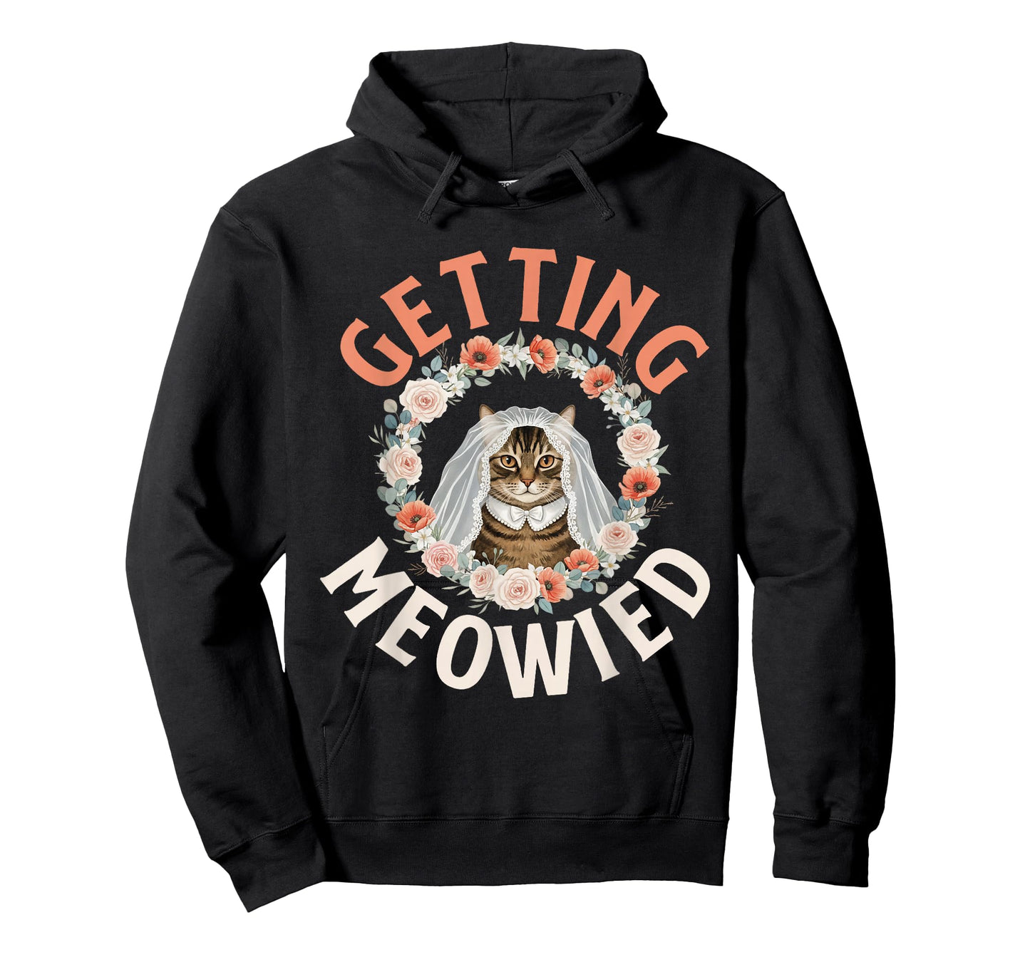 Getting Meowied Bachelorette Cat Themed T-Shirt
