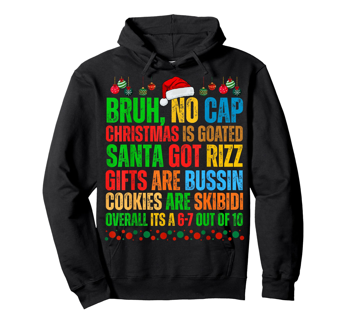 Funny Xmas School Generation Alpha Gen A Slang Christmas T-Shirt