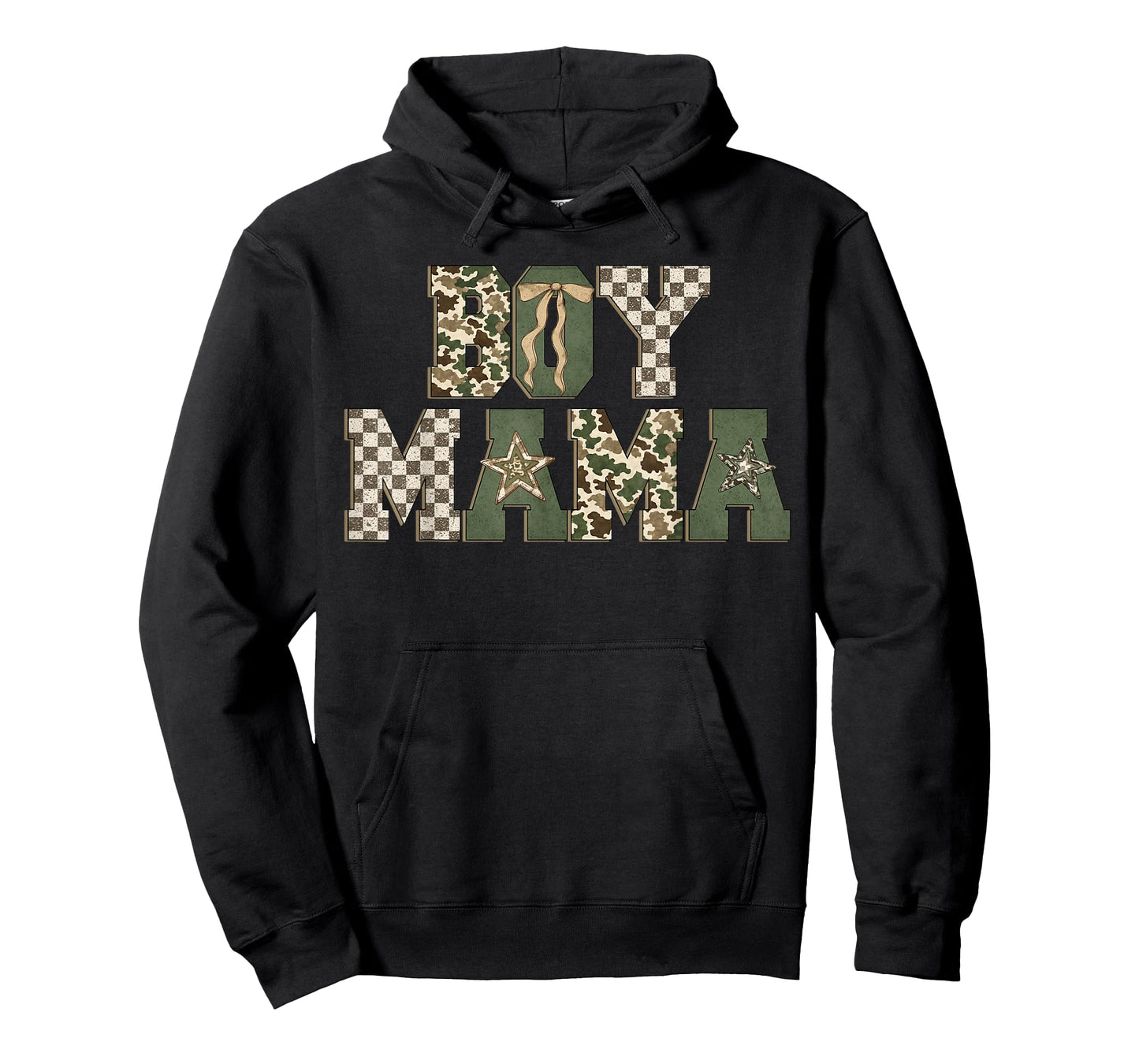 Retro Camo Hunting Boy Mom Old Camo Mama Mother's Day T-Shirt