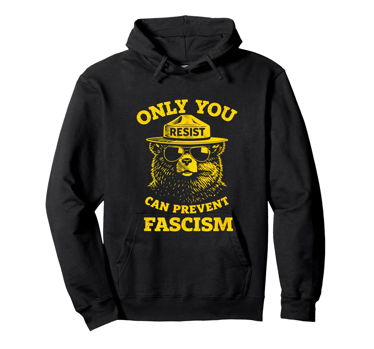 Political Resist Bear Only You Can Prevent | Freedom Fighter T-Shirt