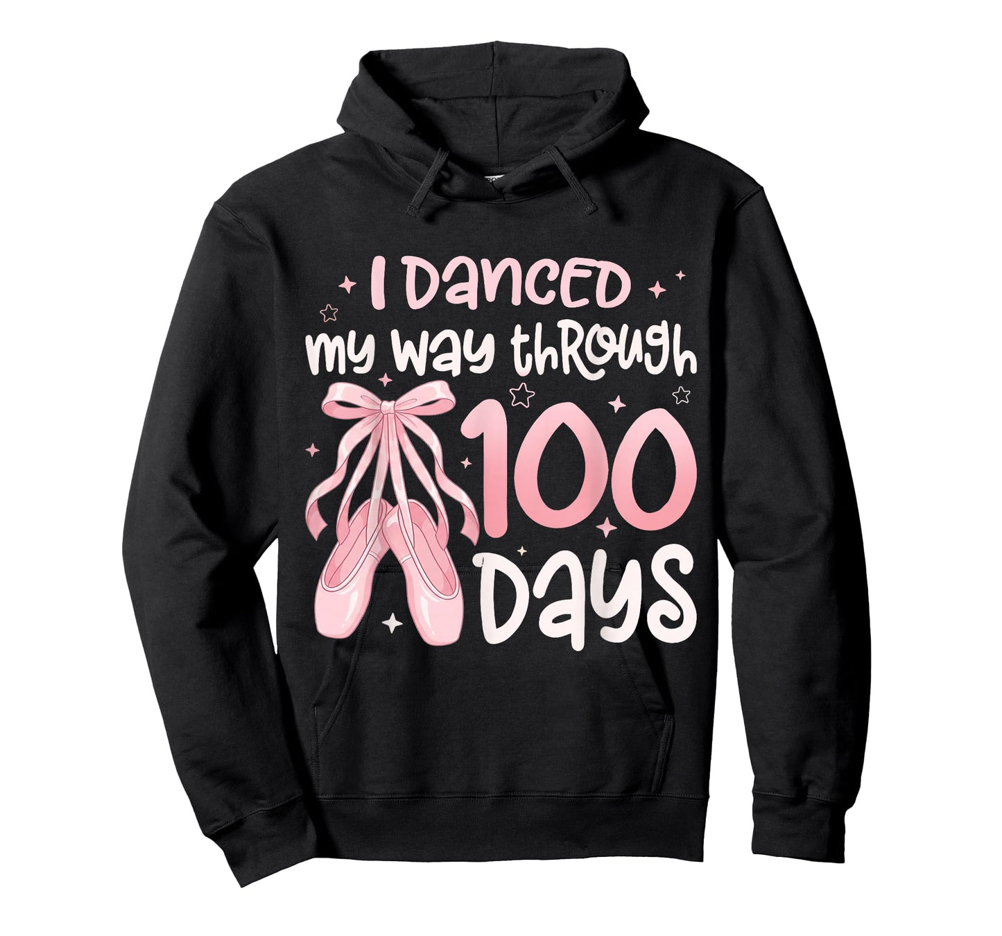 I Danced My Way Through 100 Days of School Dancer Student T-Shirt