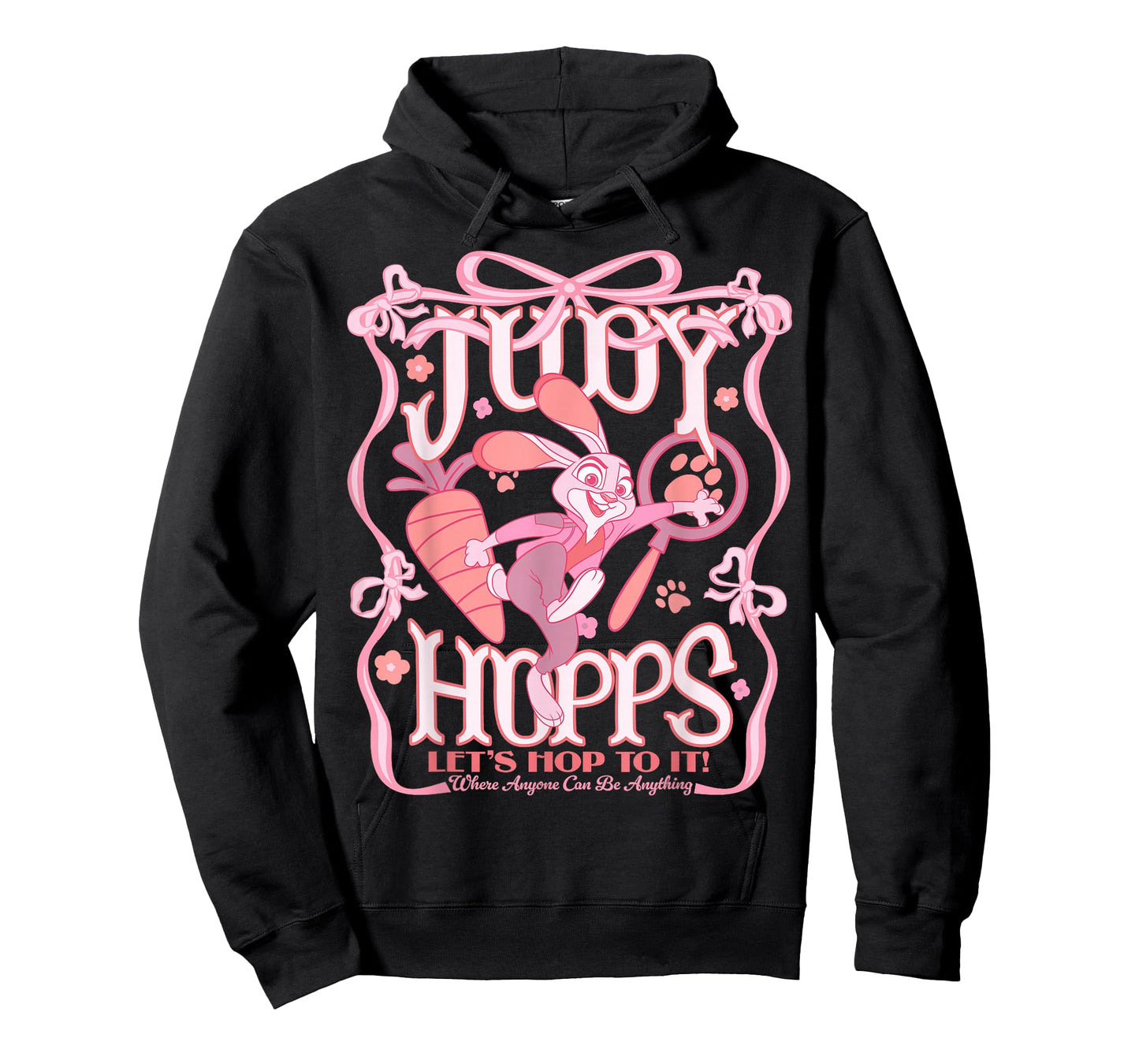 Disney Zootopia 2 Judy Hopps Let's Hop to It! Pink Ribbons T-Shirt
