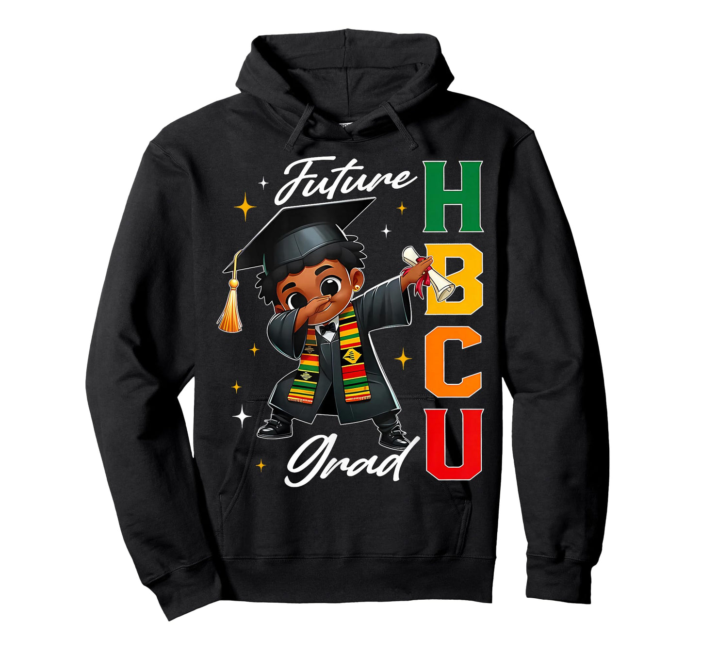Future HBCU Grad Dabbing Boy Graduation HBCU Kids T-Shirt