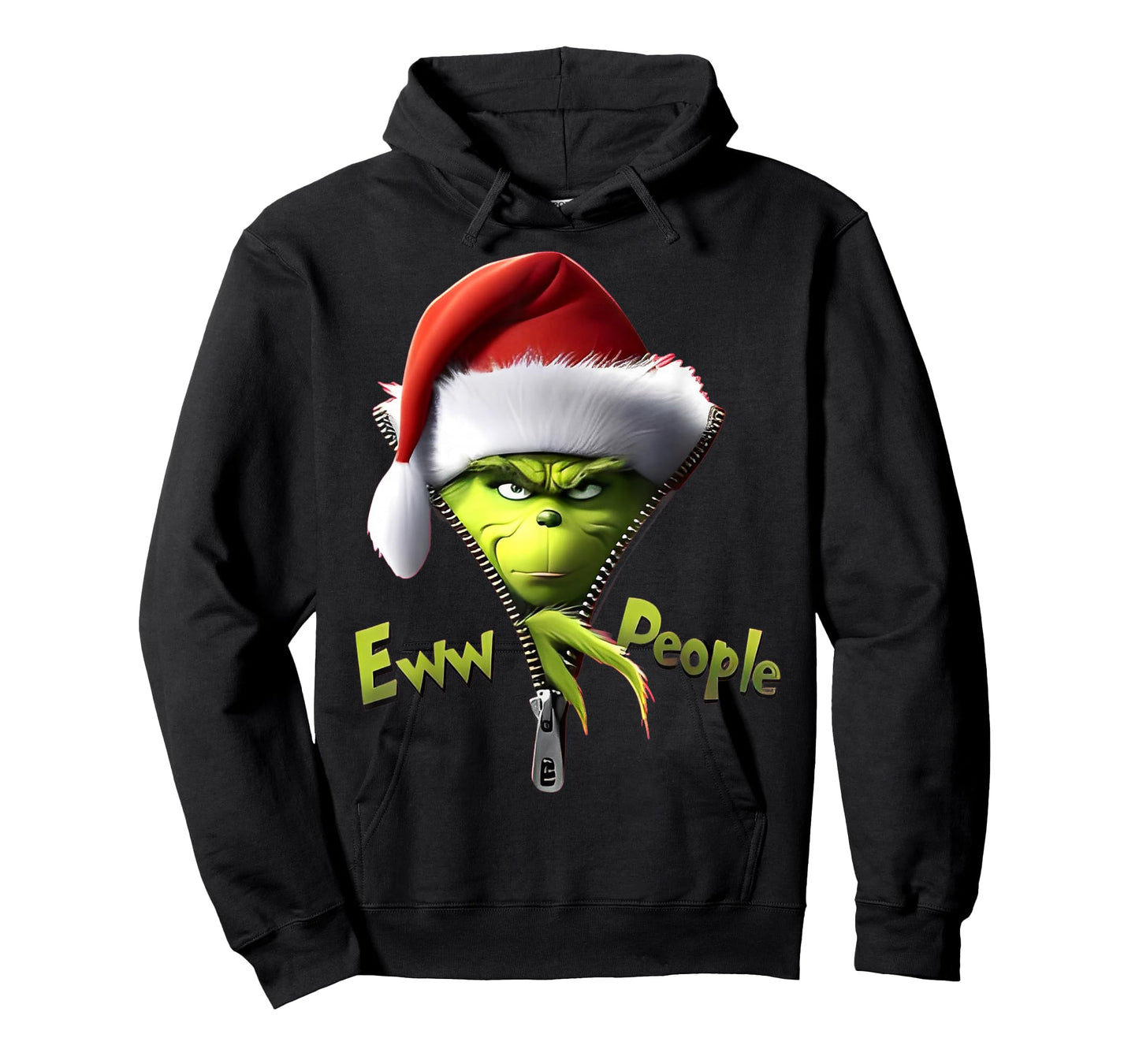 Eww, People Santa Hat Funny Christmas Mens Womens Kids T-Shirt