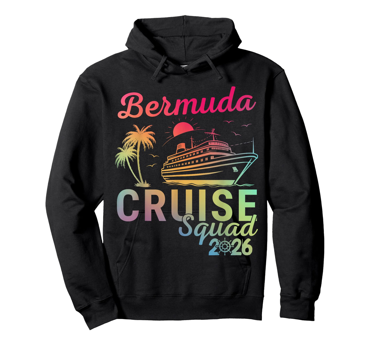 Bermuda Cruise Family 2026 Squad Vacation Matching Family T-Shirt