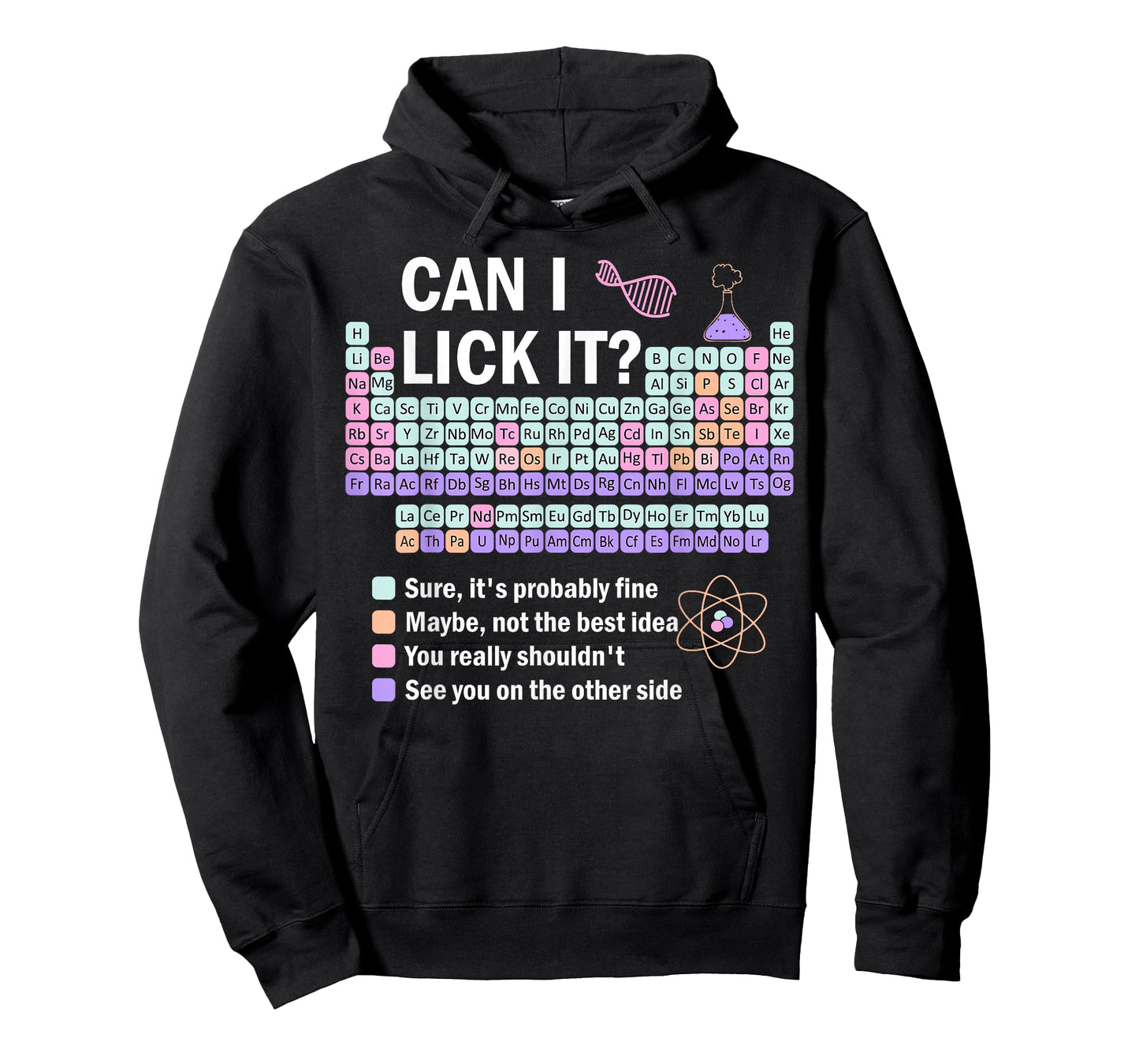 Can I Lick It Periodic Table Kids Science Gifts Teacher T-Shirt