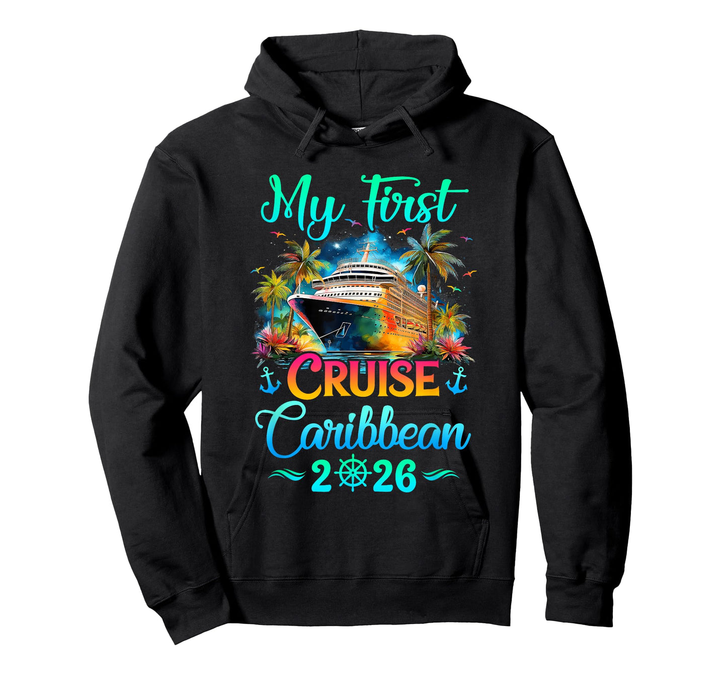 My First Cruise Caribbean 2026 Family Trip Cruisin Together T-Shirt