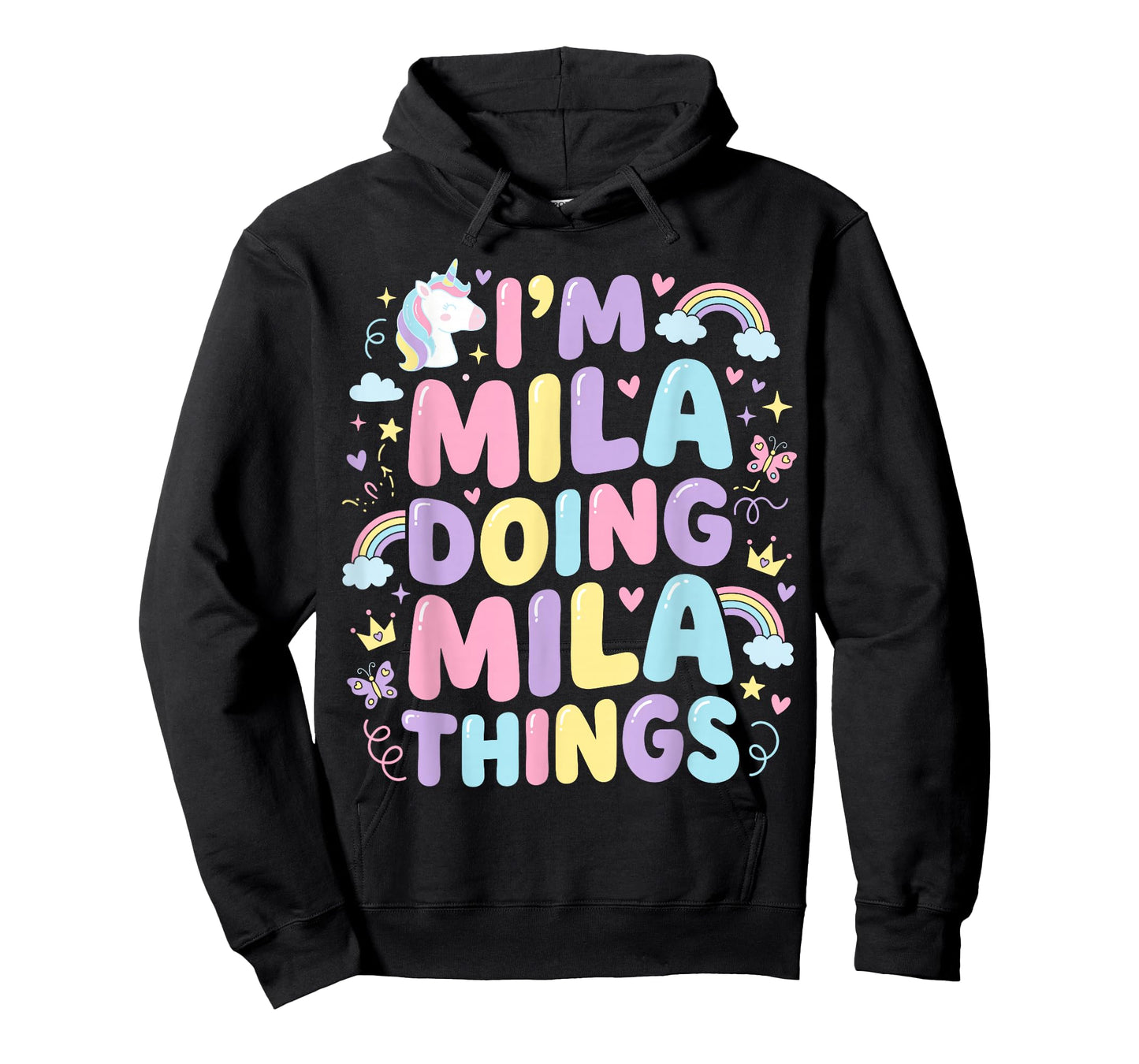 I'm Mila Doing Mila Things Cute Girl's T-Shirt