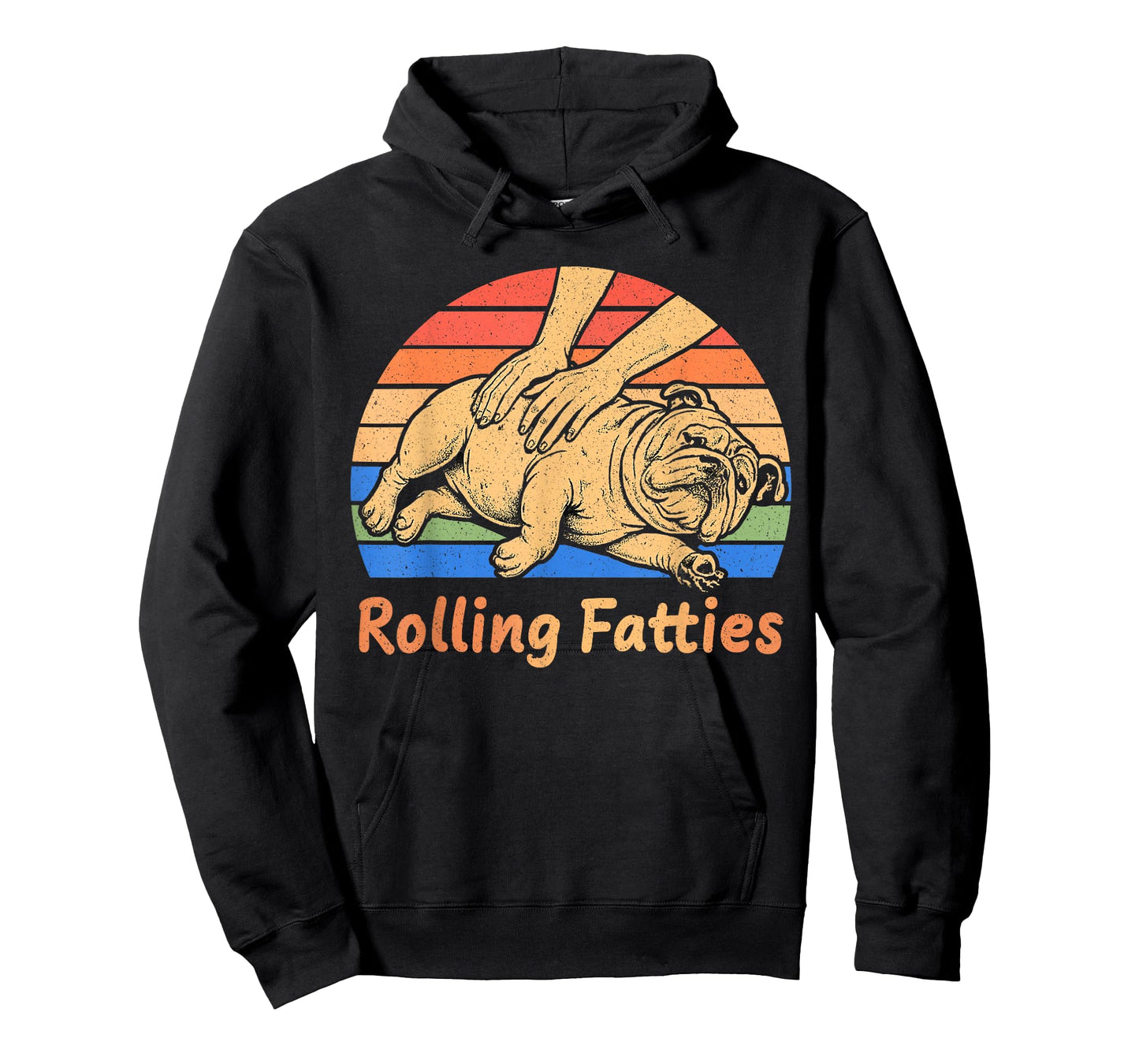 Rolling Fatties English Bulldog Lover Puppy Owner Bulldog T-Shirt