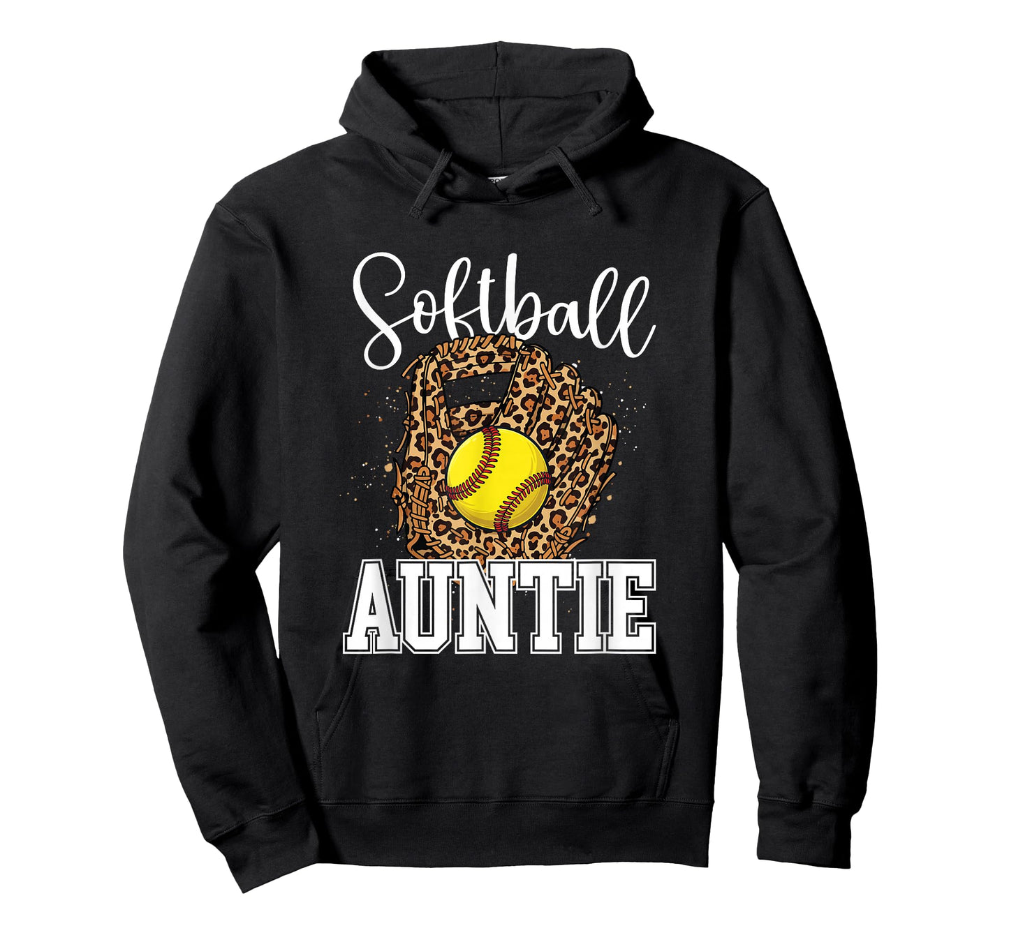 Softball Auntie - Softball Lover Softball Aunt Softballer T-Shirt