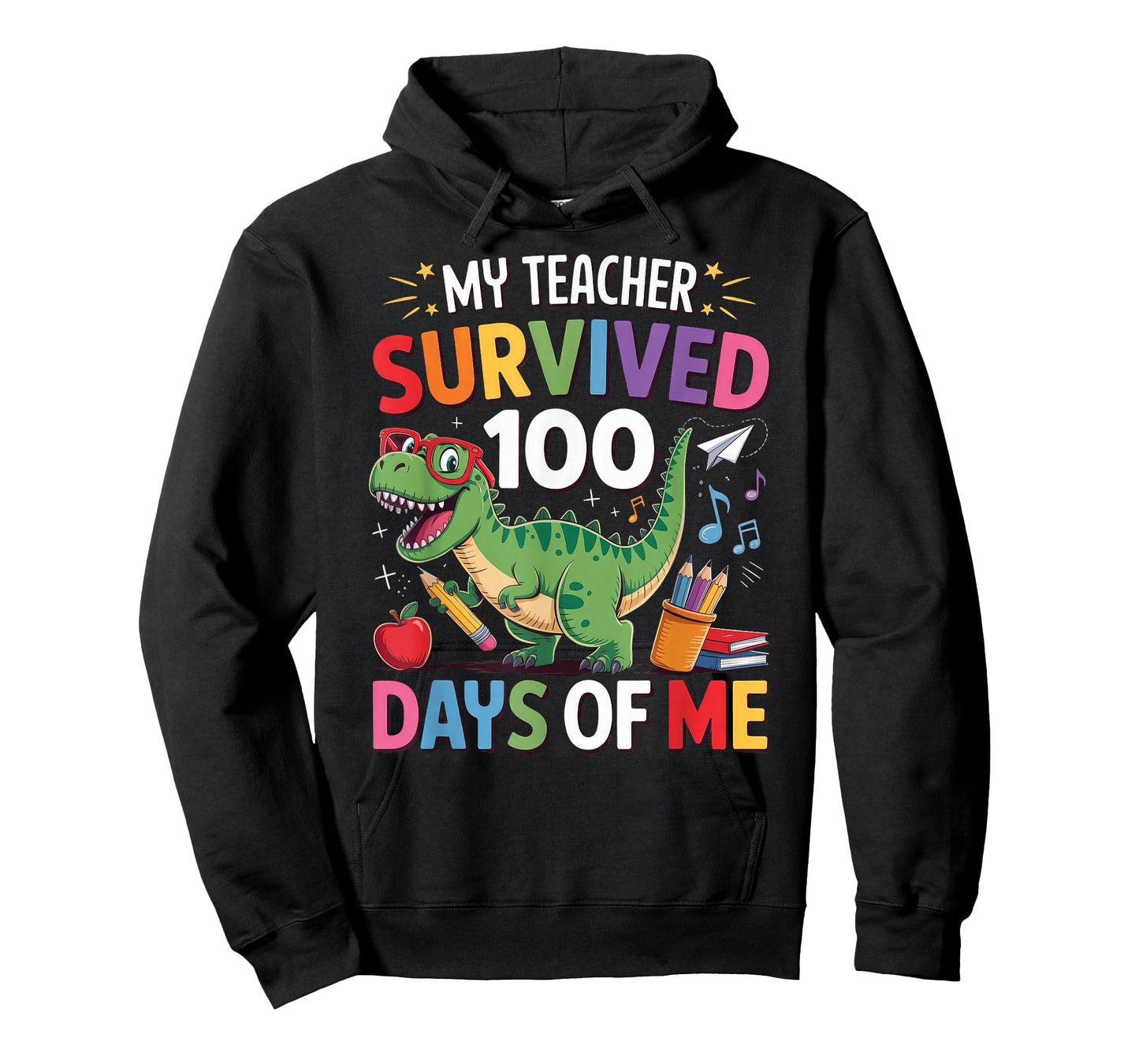 100th Day of School My Teacher Survived 100 Days of Me T-Shirt