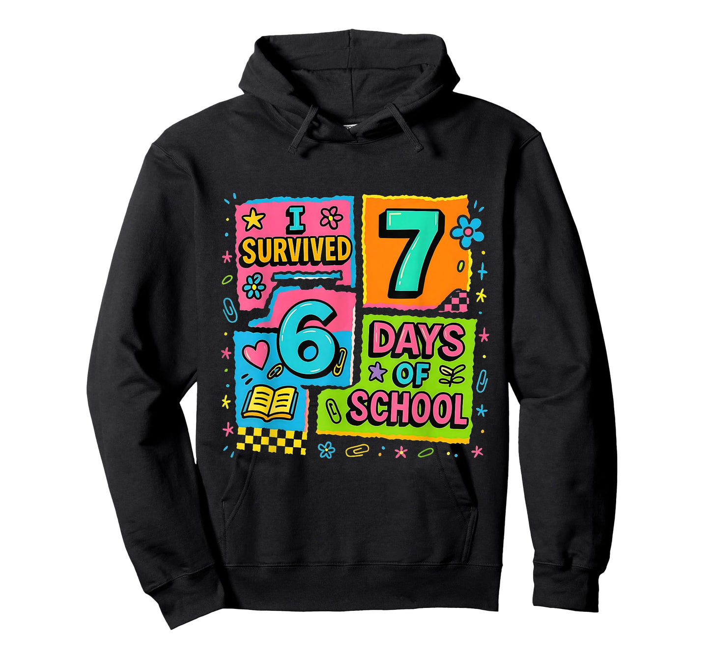 I Survived 67 Days of School Colorful Funny Meme Design T-Shirt